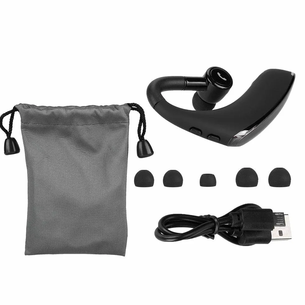 Topiky Auricolare Bluetooth Business, F900 Ultra Long Standby Wireless Bluetooth 5.0 Auricolare vivavoce auricolare a 180 °