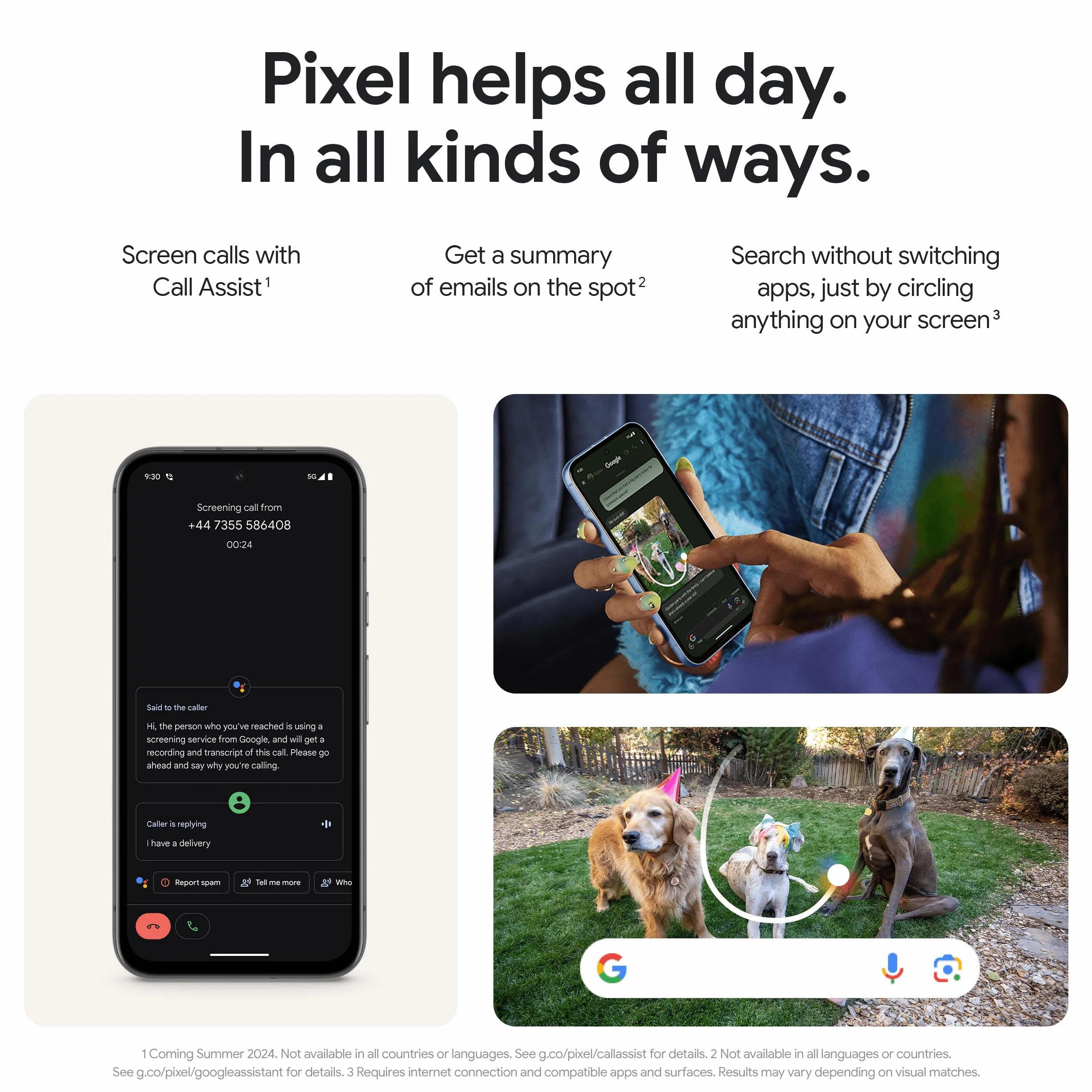 Google Pixel 8a: smartphone Android sbloccato con innovativa fotocamera Pixel, batteria con 24 ore di autonomia e sicurezza avanzata - Azzurro cielo, 128GB (Ricondizionato)