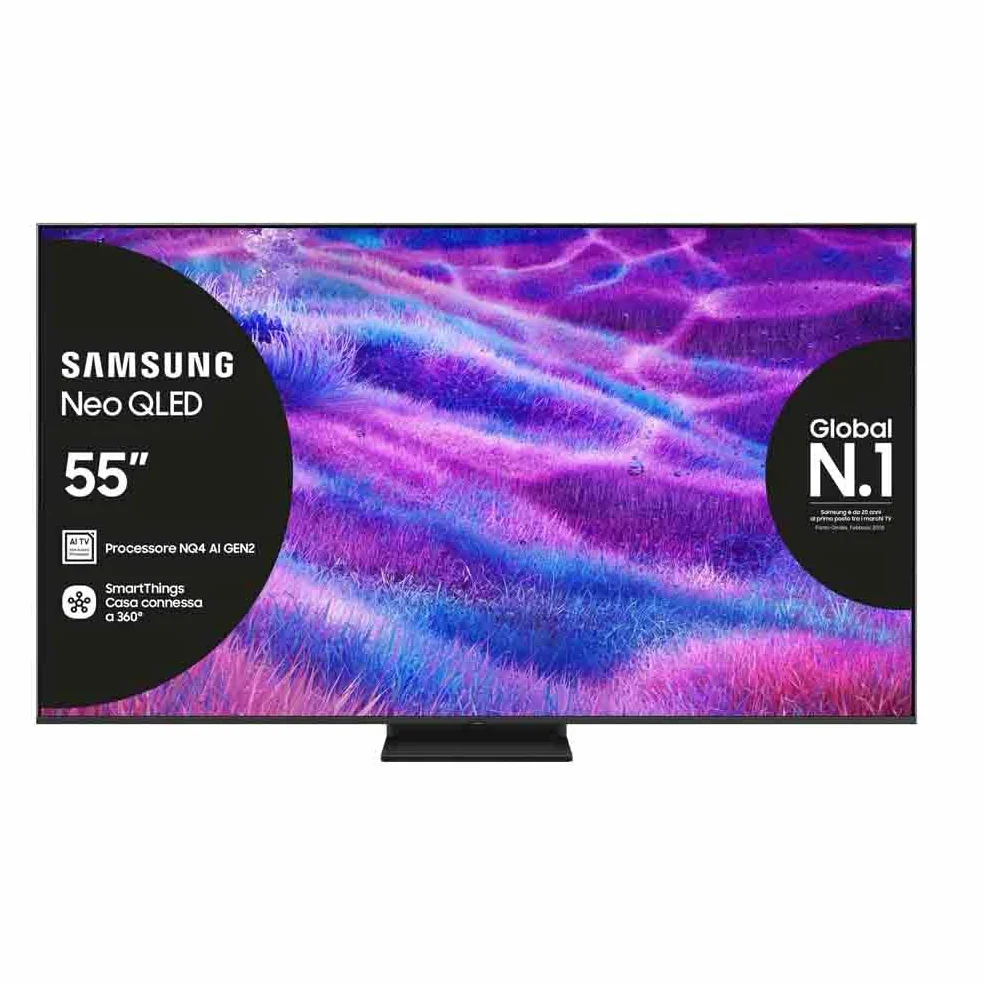 Samsung Smart TV 55'' QE55QN83FAUXZT Neo QLED 4K Mini LED NQ4 AI Gen2 Processor Dolby Atmos 2025