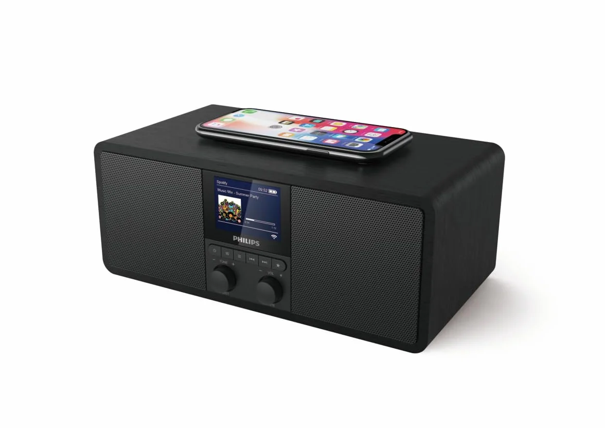 Philips R8805/10 Radio via Internet DAB+ Spotify Connect Bluetooth Nero