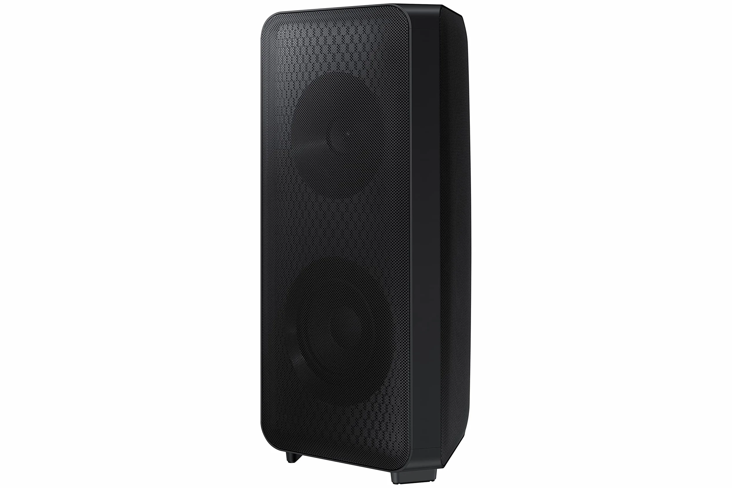 Samsung Sound Tower MX-ST50B, Batteria integrata (18h), Audio bidirezionale, Resistente all'acqua (IPX5), Modalità karaoke, Potenza elevata da 240 watt, Black