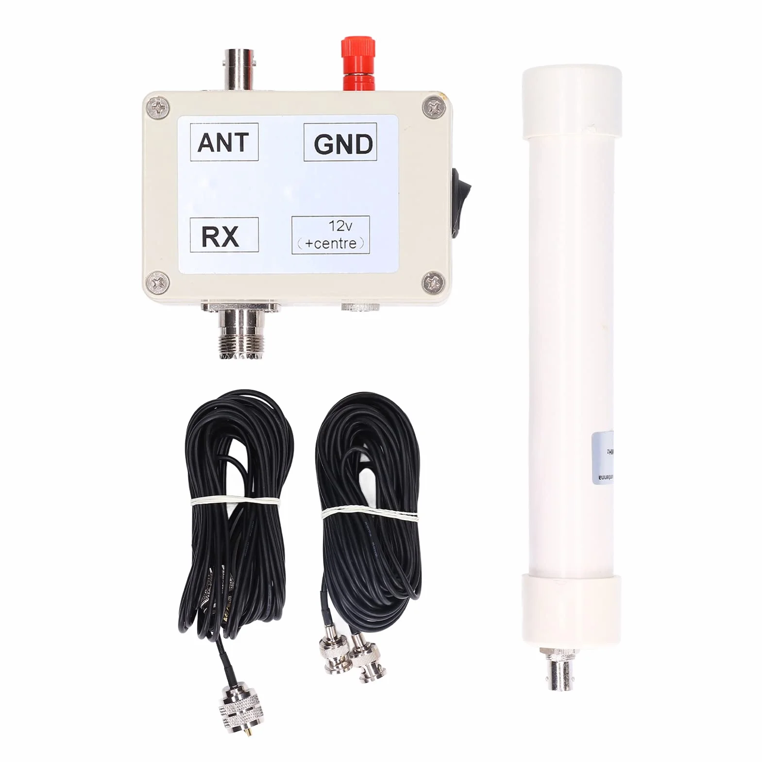 Kit antenna di ricezione attiva VLF LF HF VHF 10kHz-30MHz con cavo SMA