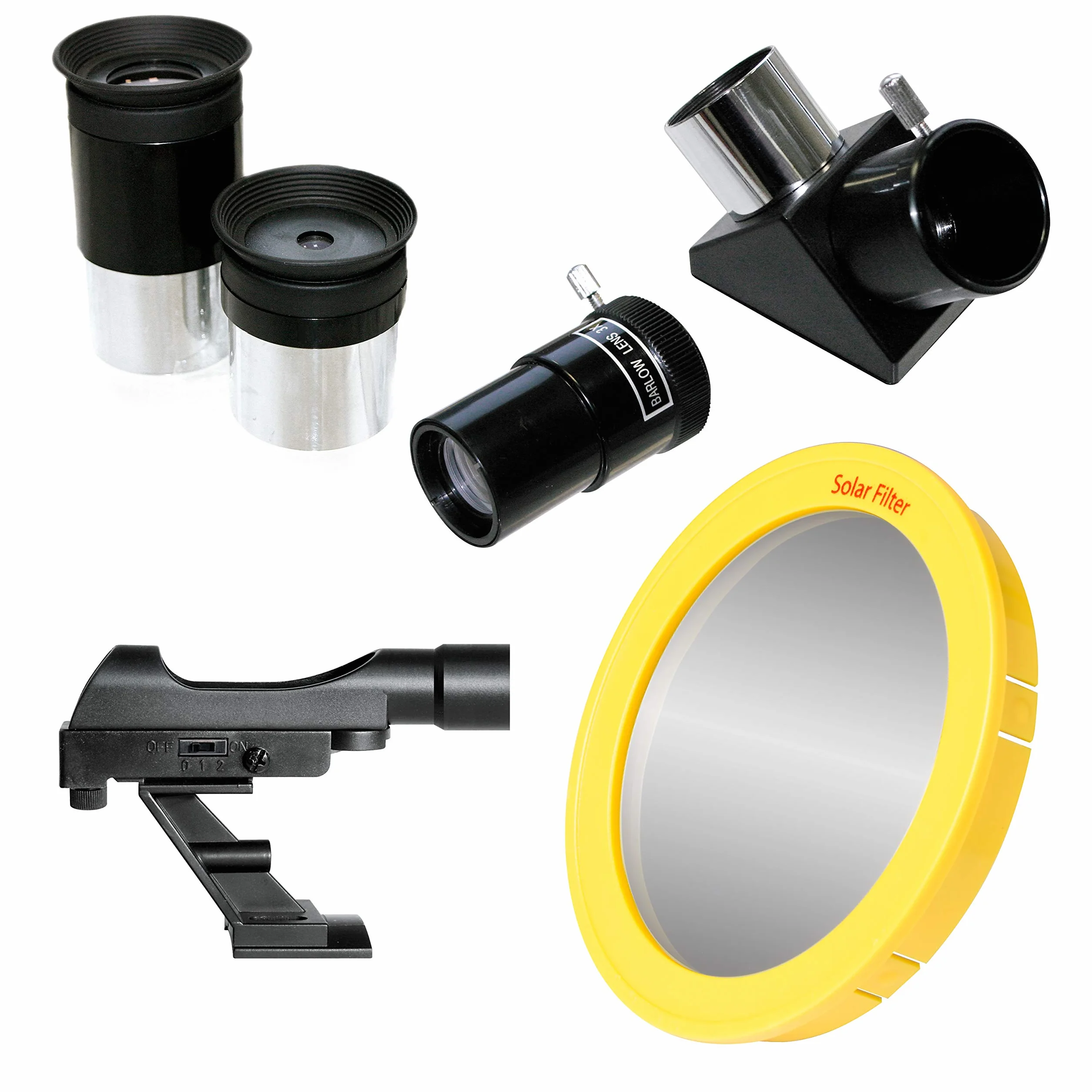 Bresser Telescopio rifrattore Quasar EQ 80/900 con adattatore per smartphone