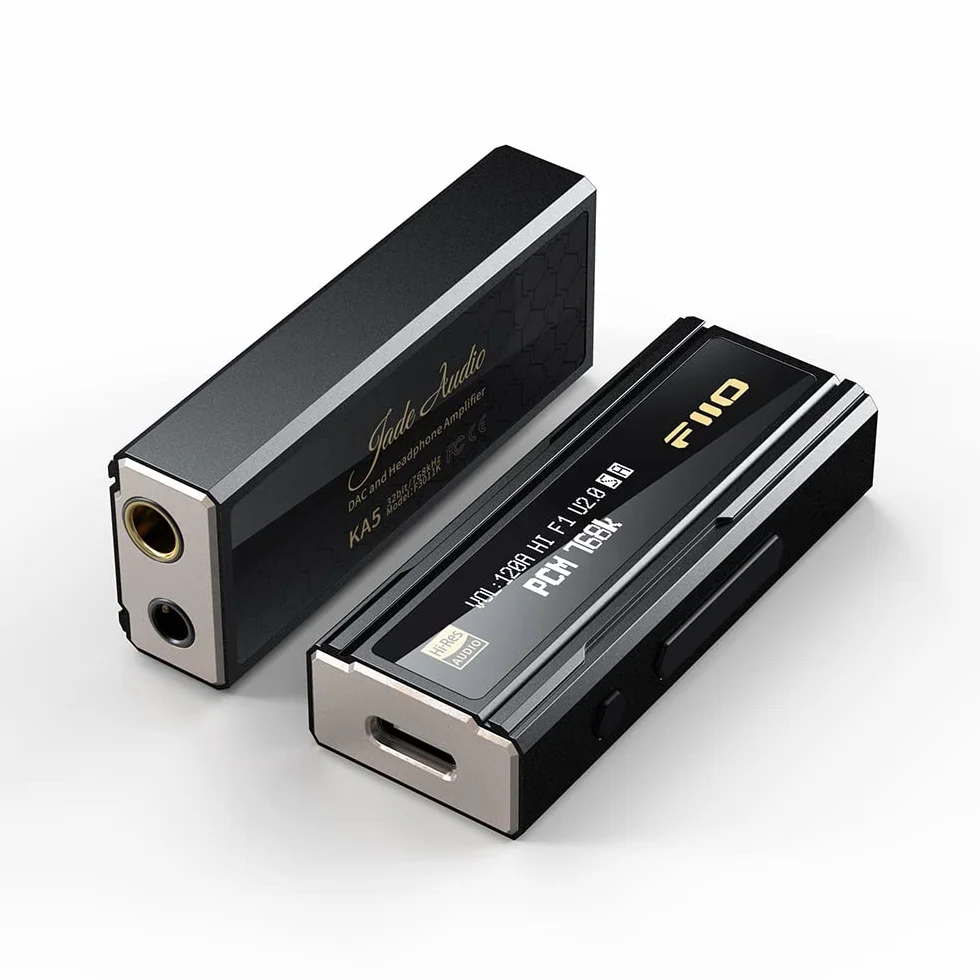 FiiO KA5 - Amplificatore USB DAC per cuffie con uscite da 3,5 mm e 4,4 mm
