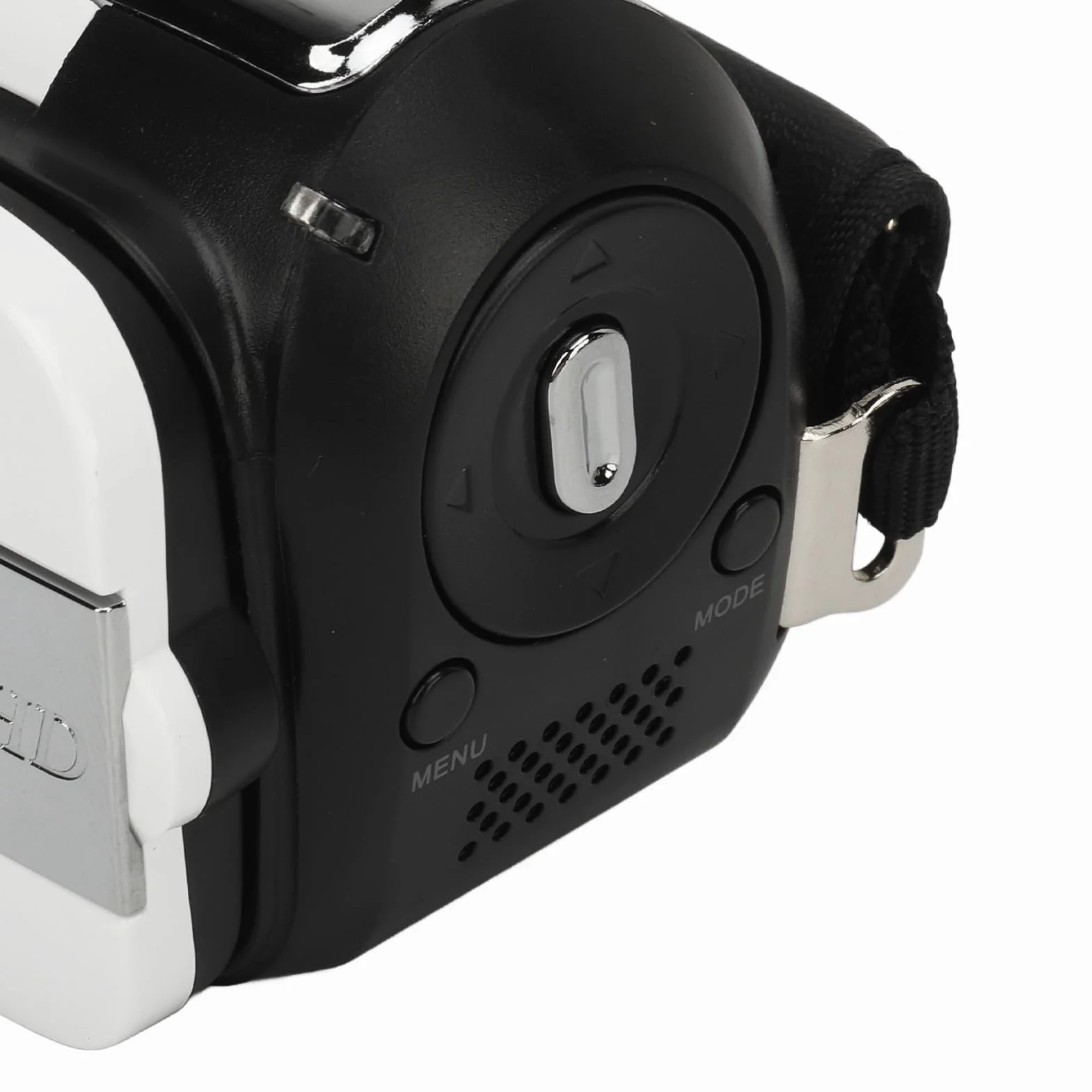 lyrlody Fotocamera Digitale da 16 MP, Registrazione Video 1080p, Display Rotante da 2,4 Pollici, Zoom Digitale 16x e Luce di Riempimento, per Viaggi, Matrimoni, Film per Bambini (WHITE)