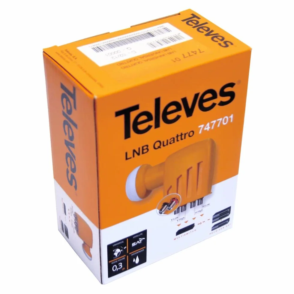 LNB OFFSET QUATTRO HA-VA-HB-VB G60dB