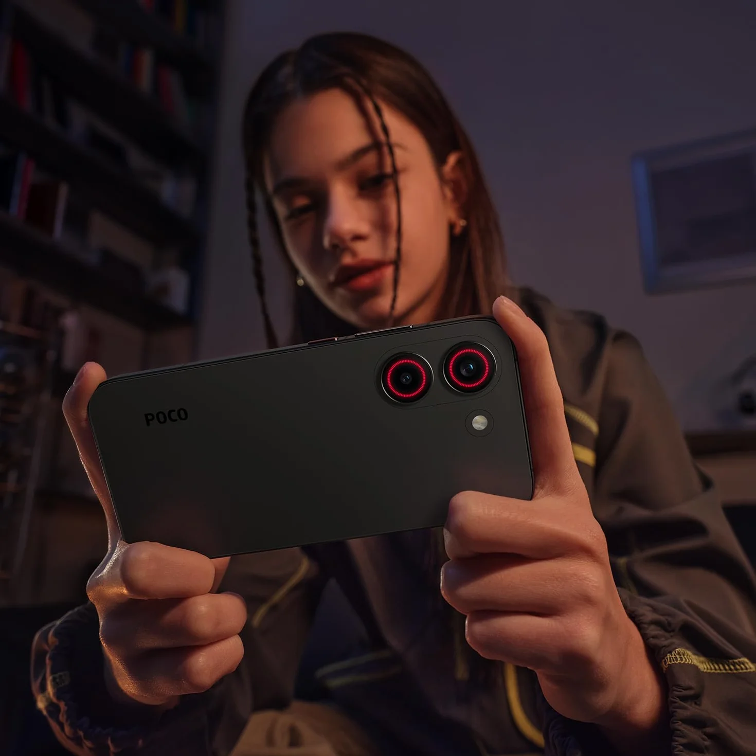 POCO X8 Pro, Smartphone 12+512GB, Dimensity 8500-Ultra, Batteria 6500mAh (typ), Display AMOLED ultra luminoso, Fotocamera 50MP con OIS, Nero, Garanzia 2 anni+1 anno extra, Caricatore non incluso