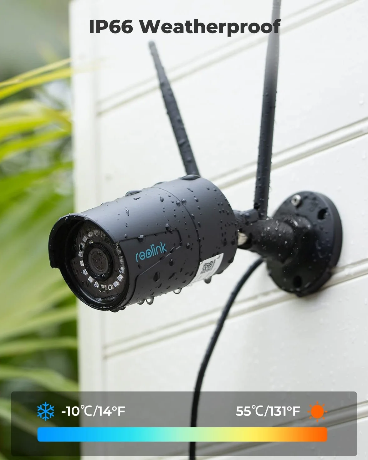 Reolink RLC-510WA - Telecamera di sicurezza per esterni, 5 MP, 2,4/5 GHz, WiFi CCTV, telecamera IP cablata 2K+, impermeabile IP67, visione notturna IR (Ricondizionato)