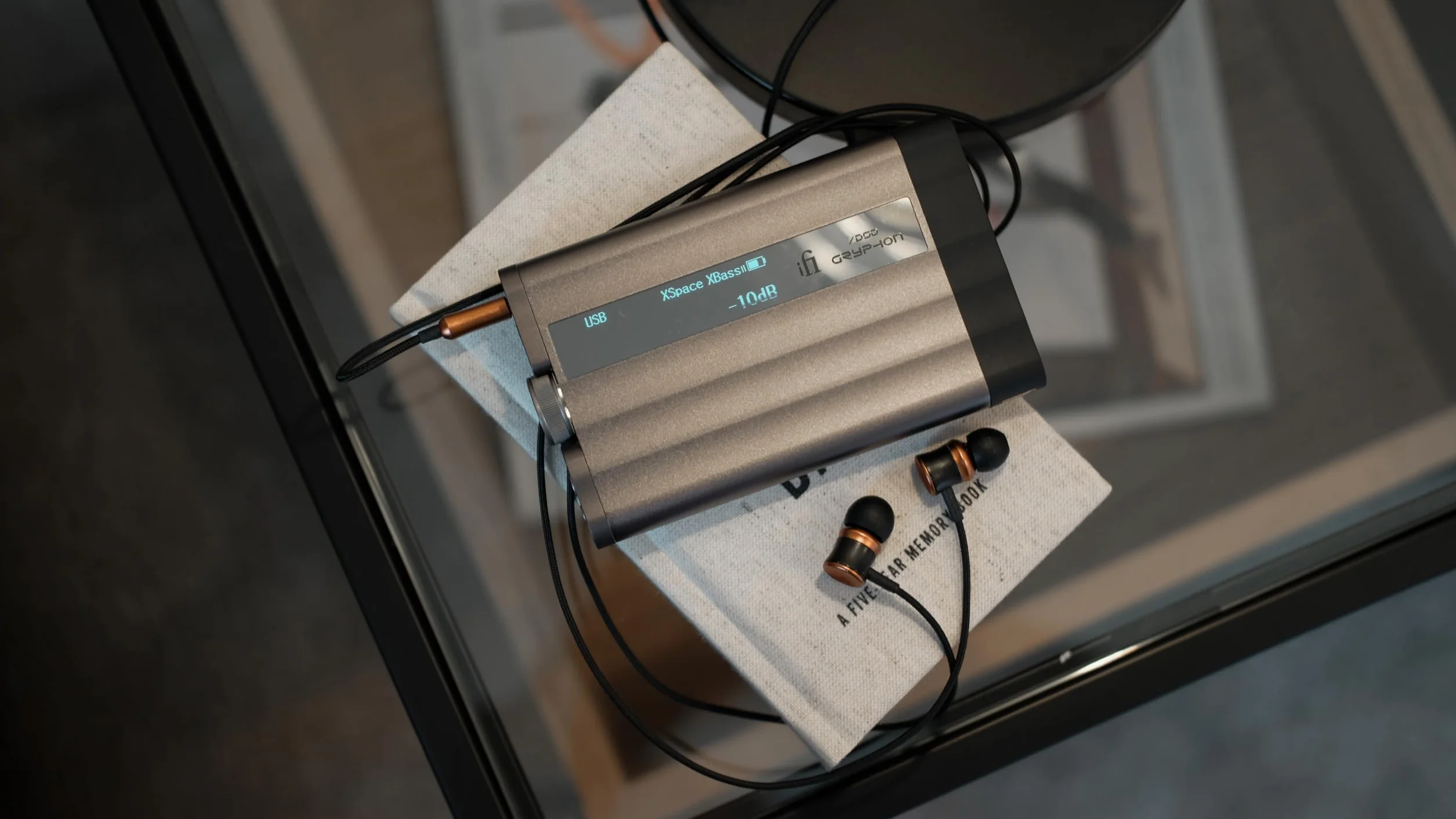 iFi xDSD Gryphon - DAC portatile ad altissima risoluzione e amplificatore per cuffie ad alta potenza