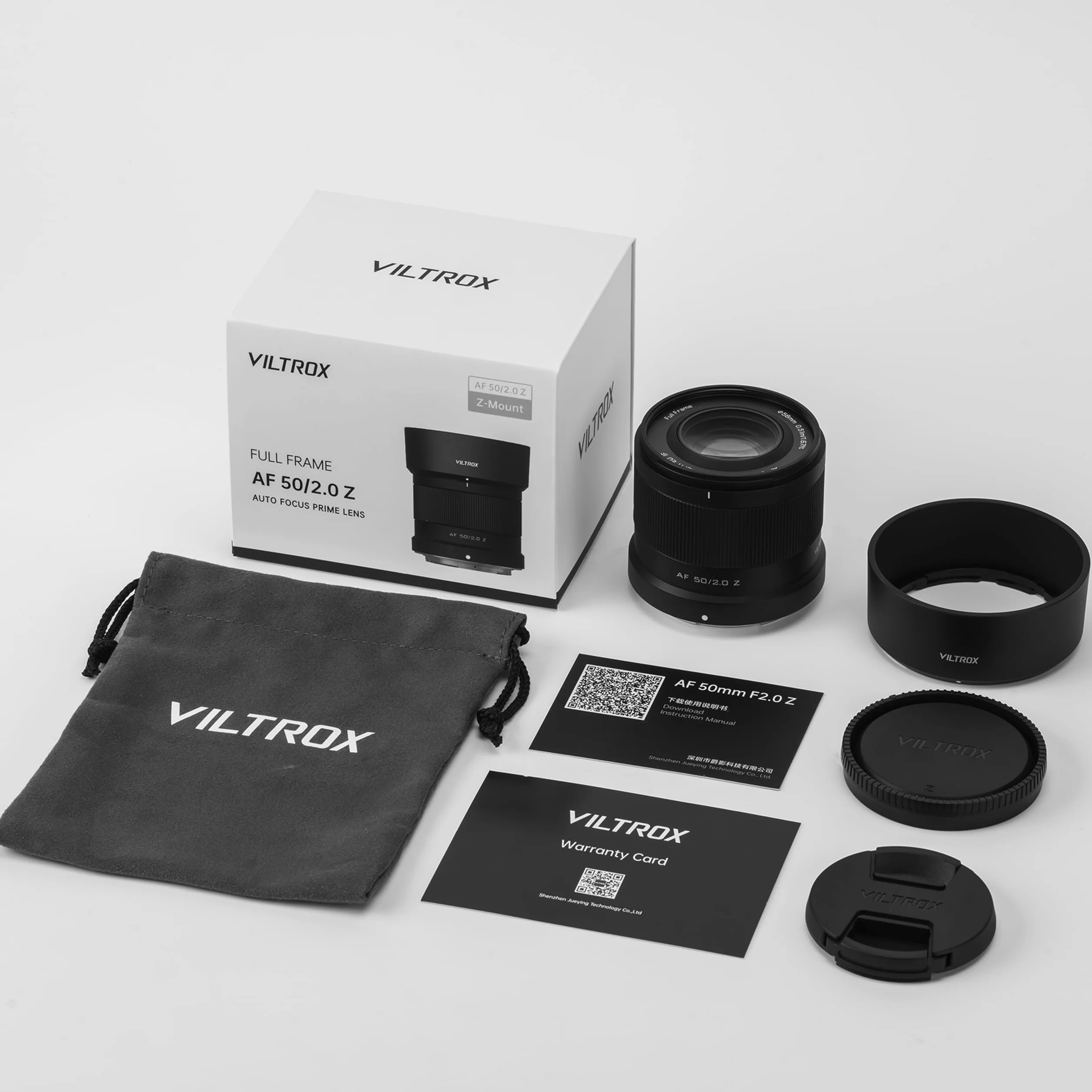 VILTROX AF 50mm F2 Obiettivo Full Frame Messa a fuoco automatica Peso leggero (per Nikon Z)