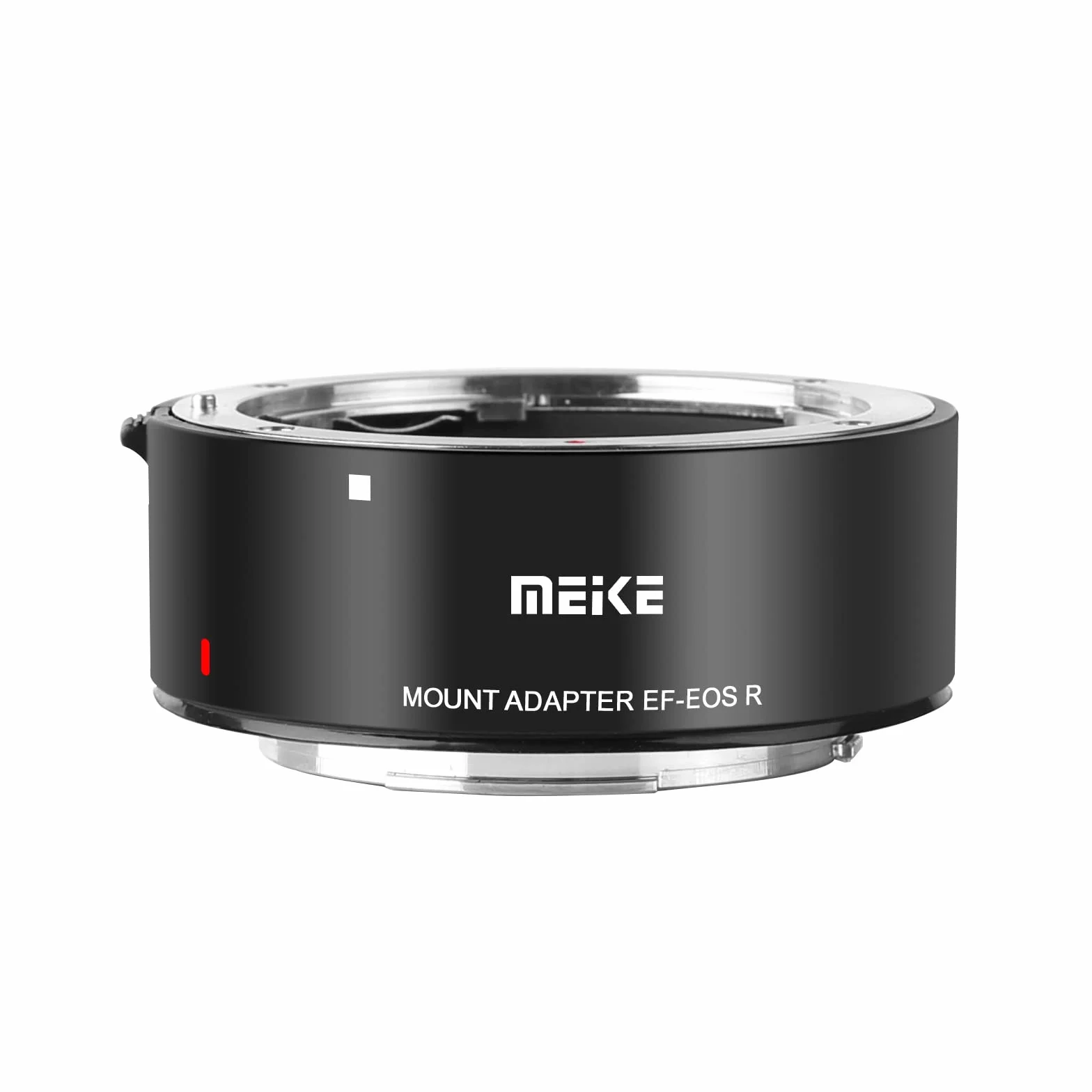 Meike Adattatore EF-EOSR per lenti in metallo, supporto full frame e autofocus, convertitore per obiettivo Canon EF a EOS-R EOS-RP R5 R6 e fotocamere Komodo rosse