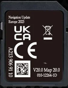Scheda SD Navigazione GPS Europa 2022 v19 - A2139068520 compatibile con Mercedes Garmin Map Pilot - STAR2
