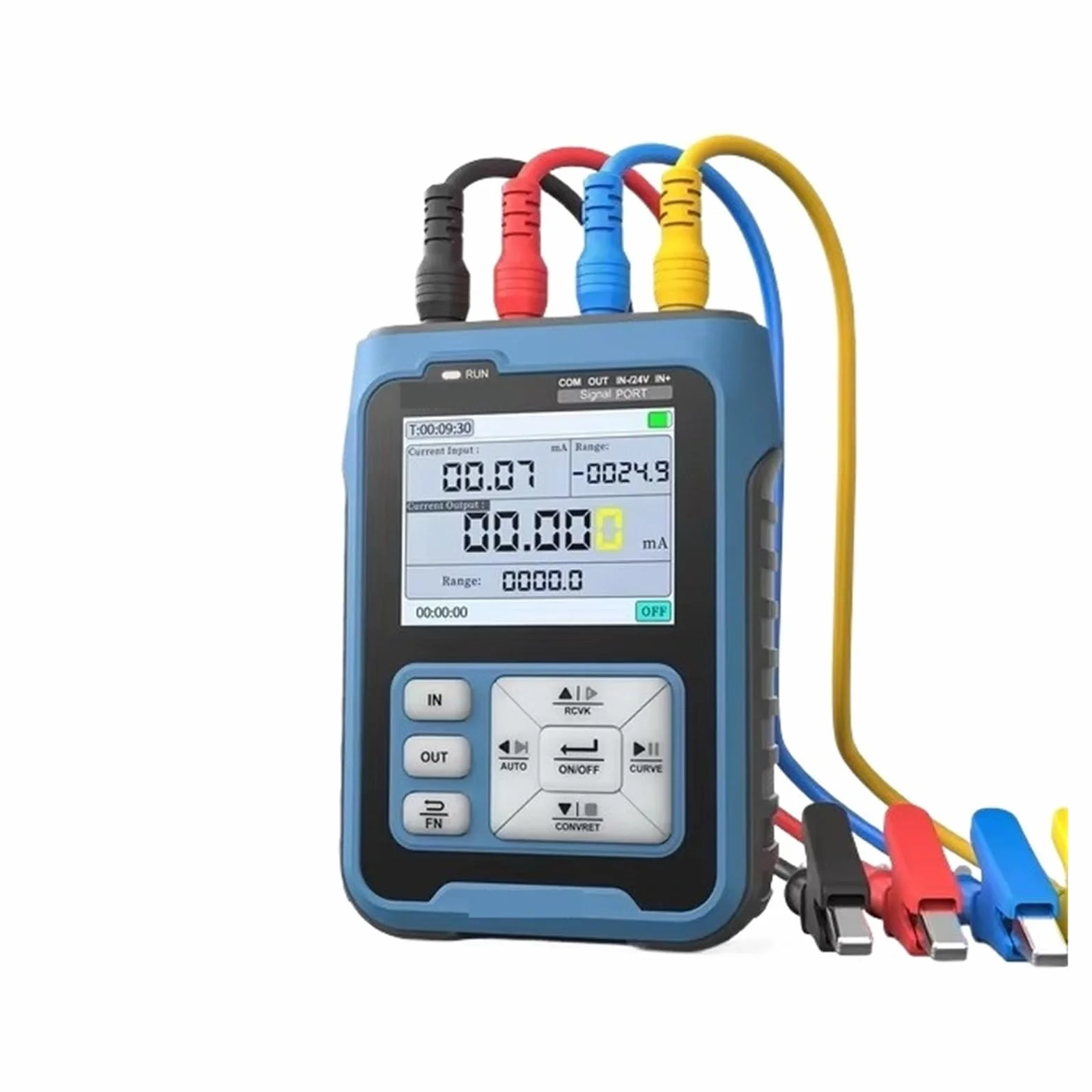 Generatore Di Segnale Multifunzionale Da 20 MA, Trasmettitore Pressione A Resistenza Termocoppia PT100, Calibratore Processo Facile Ampia Compatibilità(FNIRSI SG-003A)