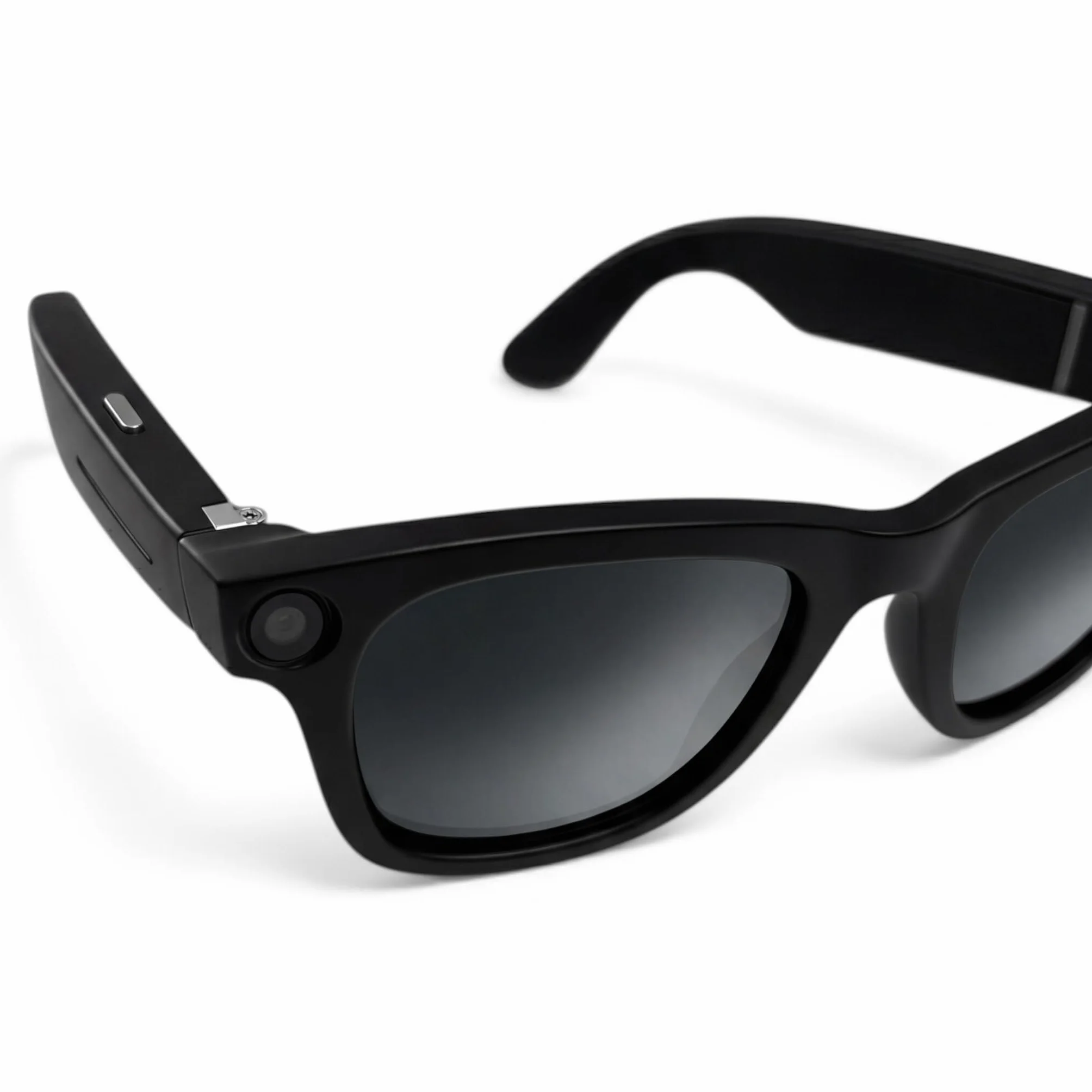 Nilox Occhiali Smart Video con Fotocamera 8MP, Registrazione Full HD 1080p, Audio Open-Ear, Lenti Intercambiabili Trasparenti e Solari, Filtro Luce Blu, Autonomia Fino a 18 Ore