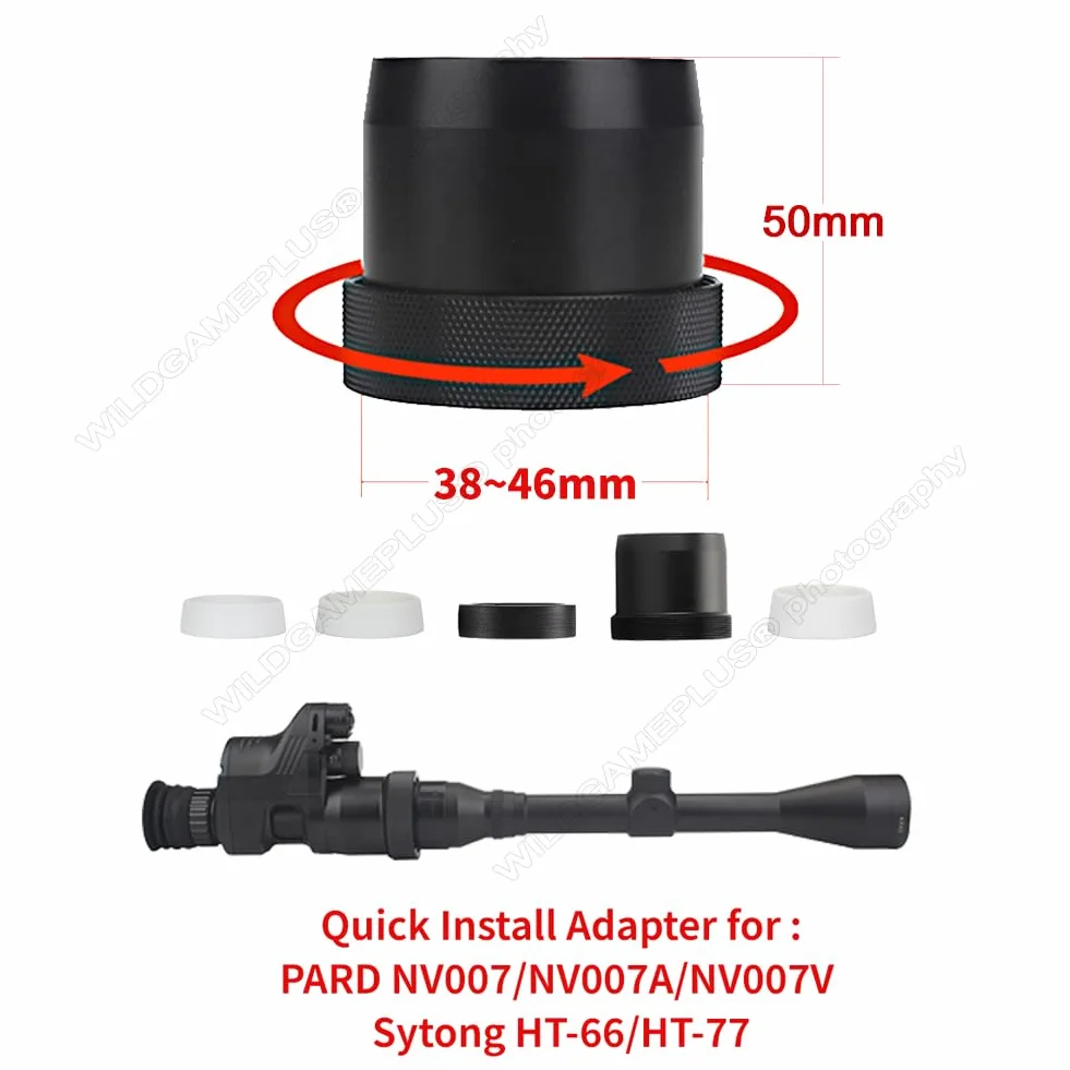 PARD NV007 Night Vision And Adapters