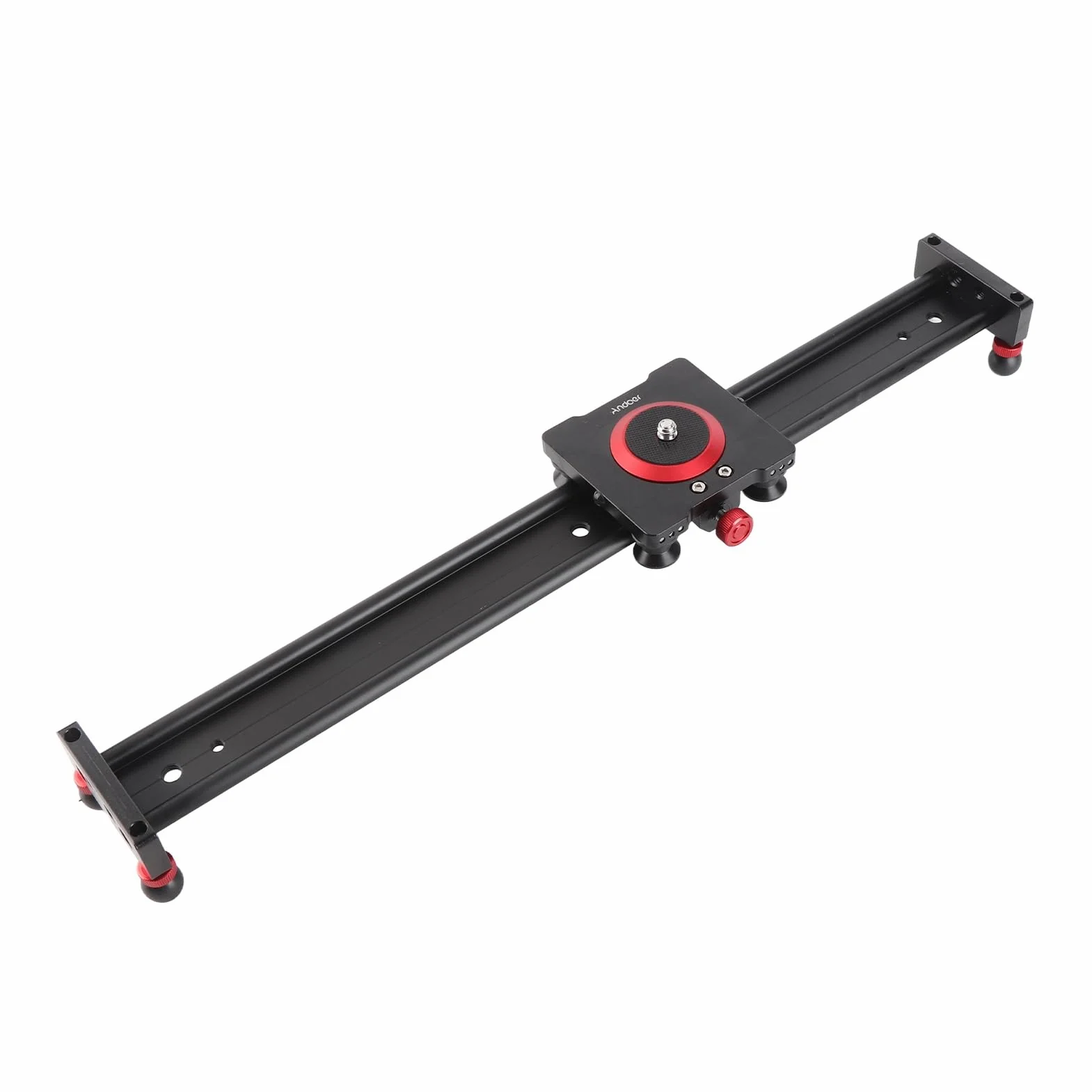 40 Cm/16 Pollici in Lega di Alluminio per Fotocamera Slider Video Stabilizzatore Binario per Fotocamera DSLR Videocamera DV Fotografia di Film, Carico Fino a 11 Libbre