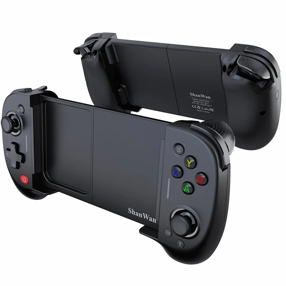 ShanWan Controller Smartphone Android/iOS, Controller di Gioco Mobile con Leva di manovra regolabile per Xbox Cloud Steam Link GeForce Now MFi Arcade Games [android,ios]