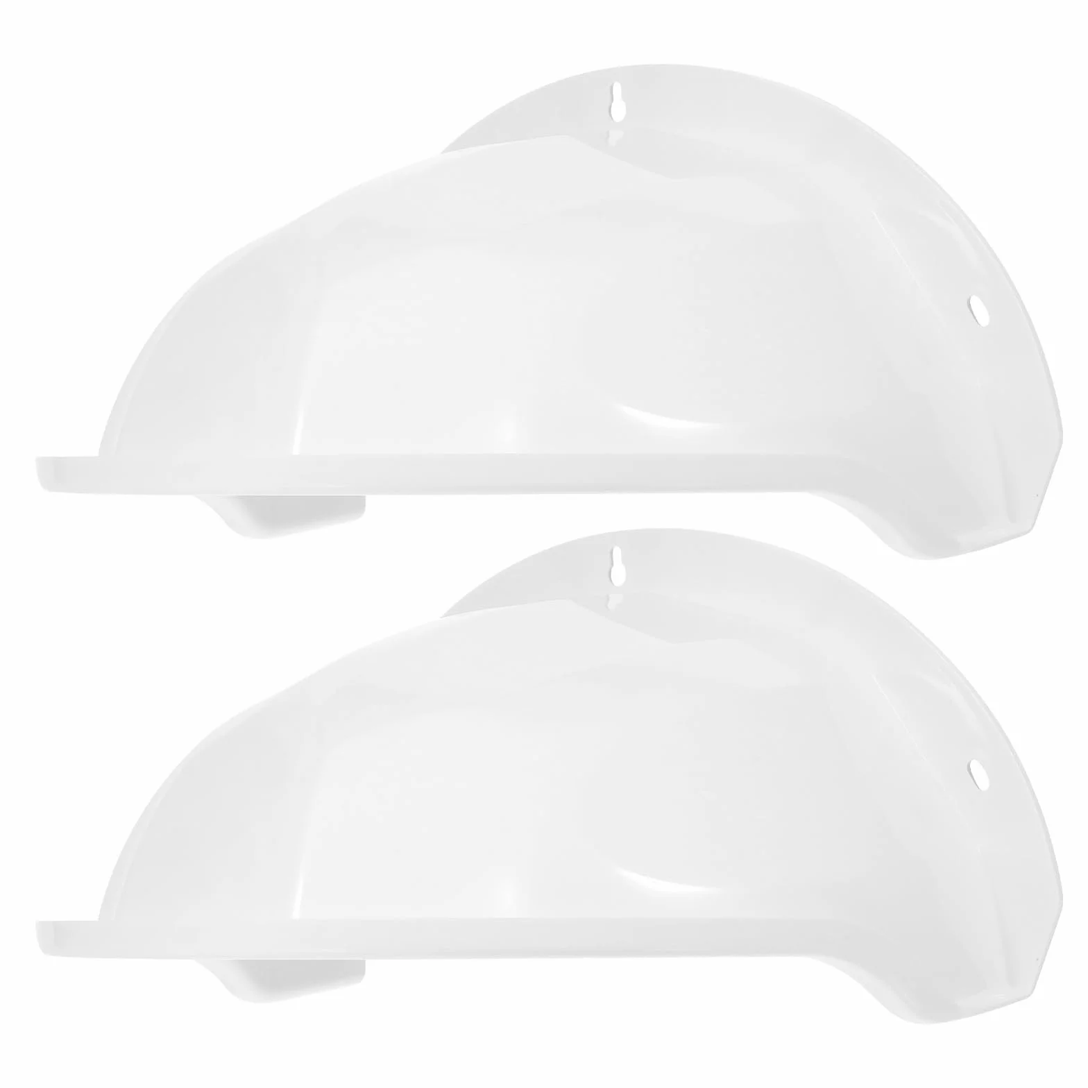 PRETYZOOM 2 Pezzi Copertura Antipioggia Per Telecamera Di Sicurezza Esterna, 29x21 cm Protezione Tettuccio in Abs Per Telecamera E Dome, Resistente Ai Raggi Uv Impermeabile