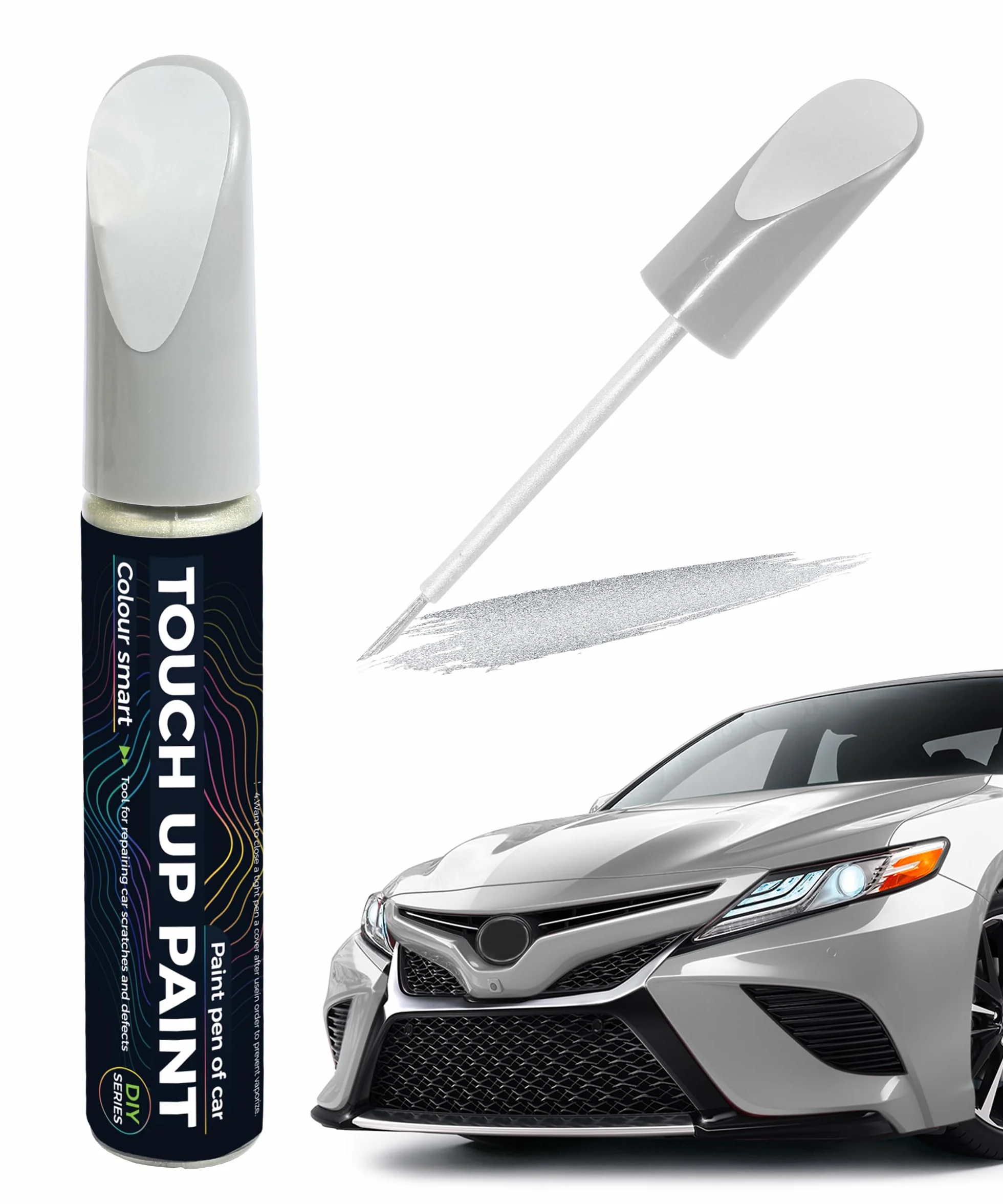 Flaconi Ritocco Vernice Auto Pennarello Carrozzeria Antigraffio Argento