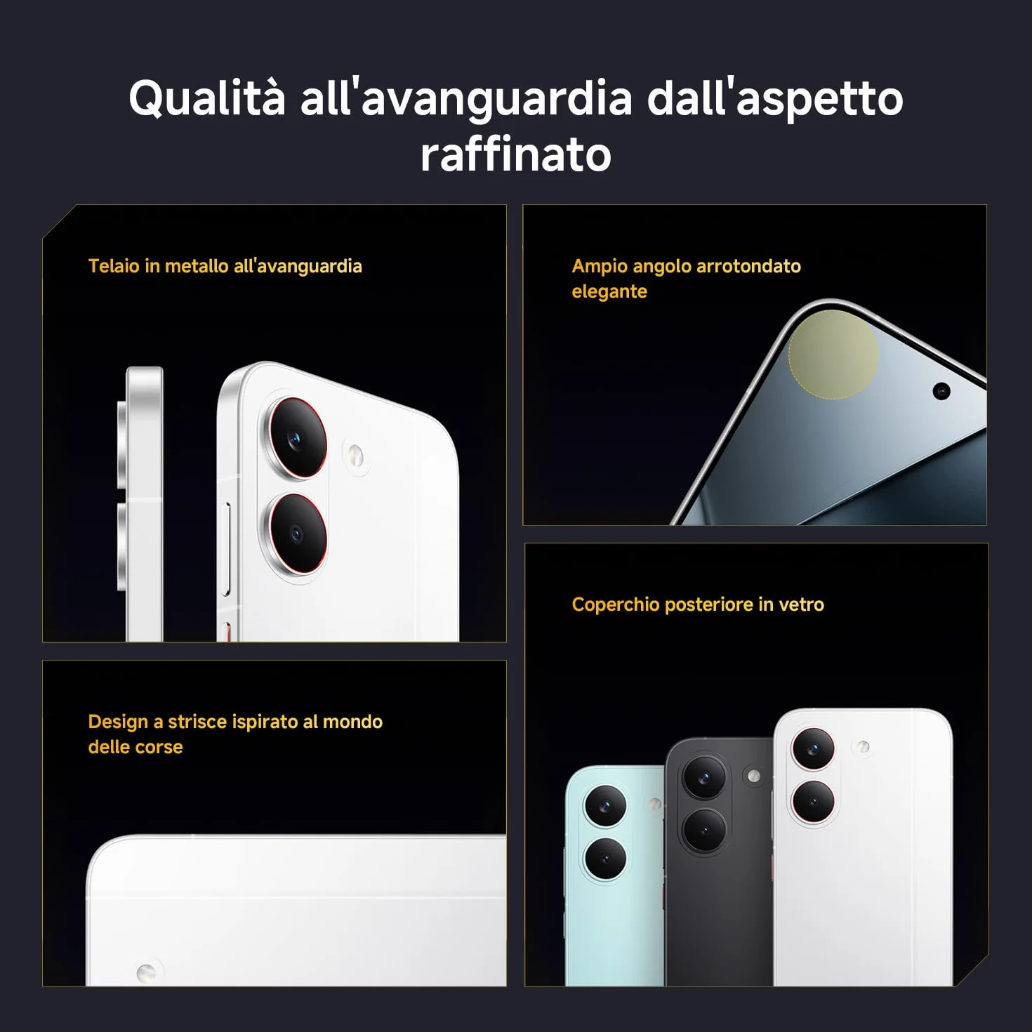 POCO X8 Pro, Smartphone 12+512GB, Dimensity 8500-Ultra, Batteria 6500mAh (typ), Display AMOLED ultra luminoso, Fotocamera 50MP con OIS, Nero, Garanzia 2 anni+1 anno extra, Caricatore non incluso