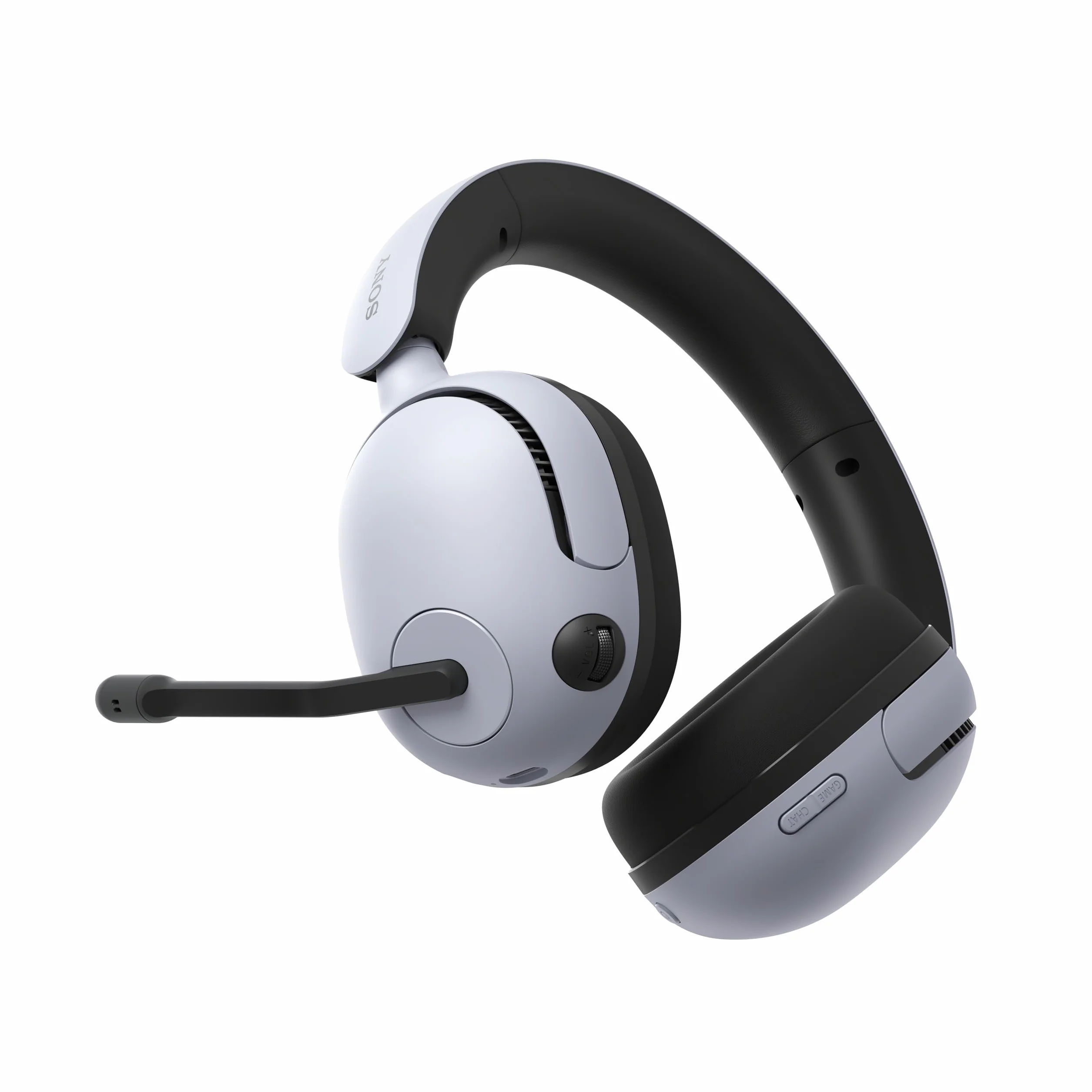 Sony INZONE H5 - Cuffie gaming wireless, Suono spaziale 360°, Batteria 28h, Microfono AI, Compatibili PC PS5, Bianco