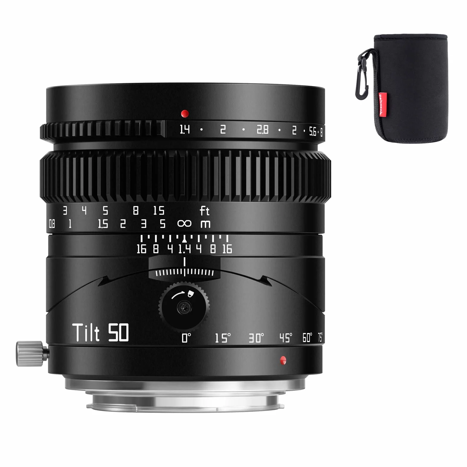 TTartisan 50mm F1.4 obiettivo Tilt, compatibile con fotocamere mirrorless Sony E-mount full frame Alpha a7 a7II a7III a7R a7RII a7RIII a7RIV a7S a7SII a9 a7C