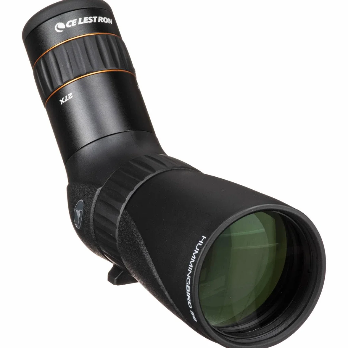 Celestron 52310 Hummingbird Micro Cannocchiale, ingrandimento da 9 a 27x, Prisma BaK-4, Nero