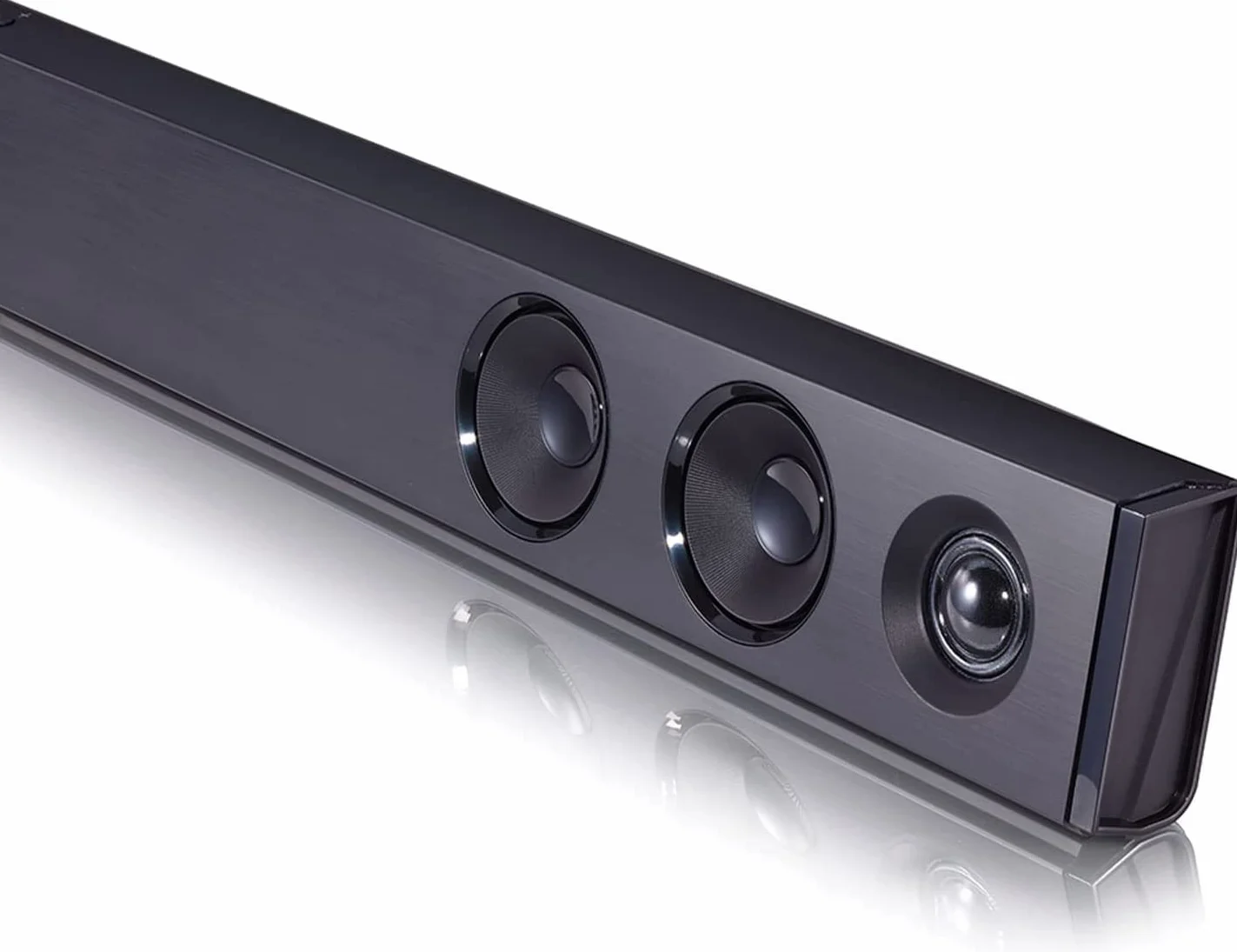 LG SQC2 Soundbar TV 300W, 2.1 Canali con Subwoofer Wireless, Soundbar Dolby Digital, Bluetooth, Ingresso Ottico, Ingresso AUX 3,5mm, USB