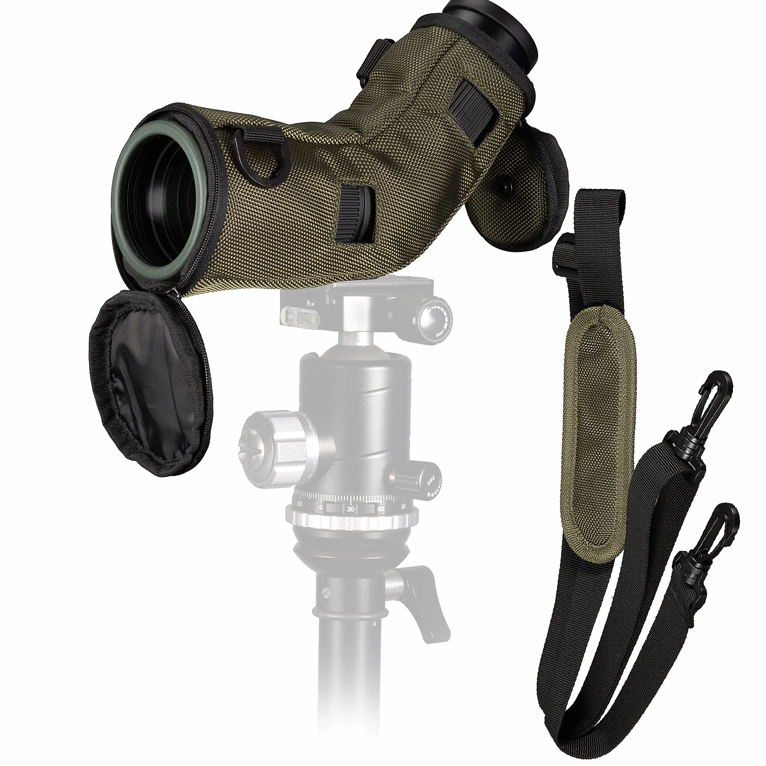 Bresser Telescopio terrestre Pirsch 9-27x56 Generazione II, Verde