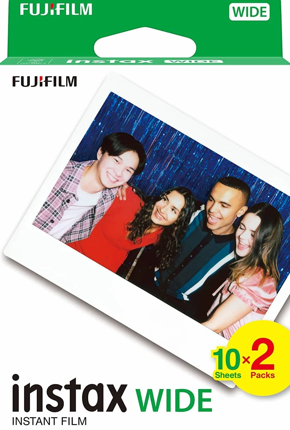 Fujifilm 16385995 - Confezione da 2 pellicole Instax Wide Picture per 210 300 x 40 Stampe (> CONSUMABLES)