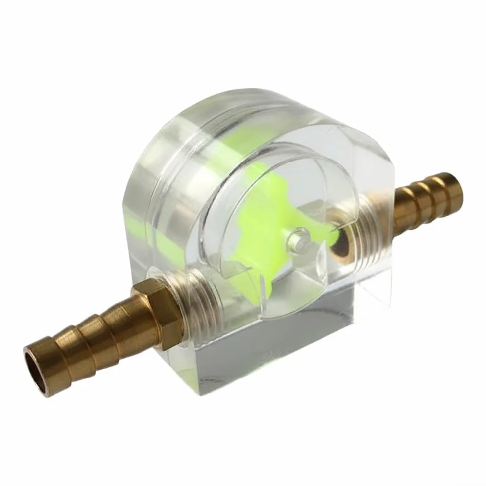 Indicatore di flusso di raffreddamento ad acqua per PC 10 mm acrilico