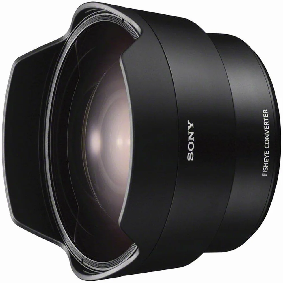 Sony SEL-057FEC Convertitore Fisheye per Sony SEL-28F20, Mirrorless Full-Frame, Attacco E, SEL057FEC