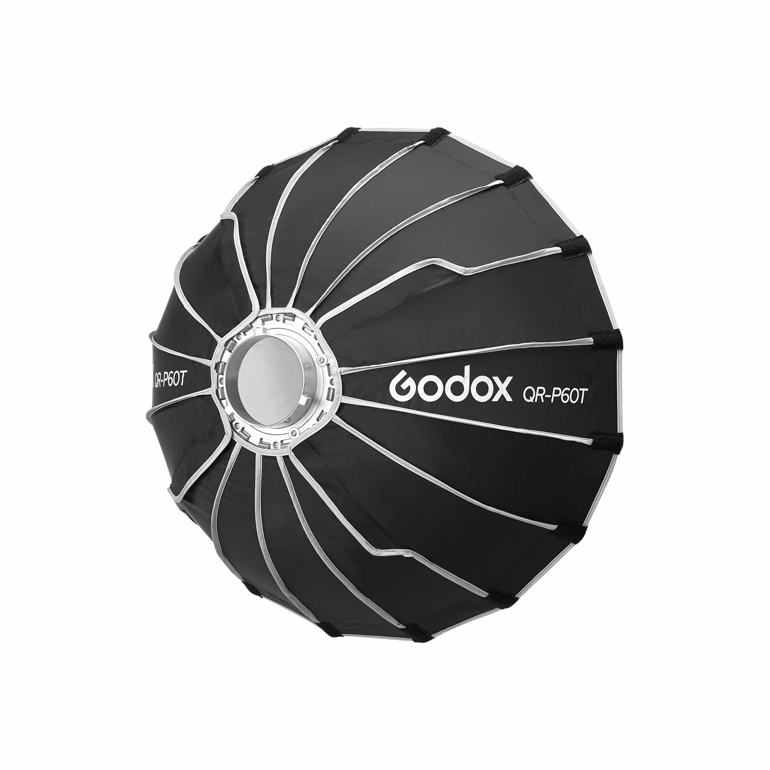 GODOX QR-P60T Softbox Parabolico con Griglia a Nido d’Ape, 60cm Soft Box Sgancio Rapido, Profondità 30cm, per Bowens Mount Studio Video Light per Smallrig per Neewer per Aputure per Godox
