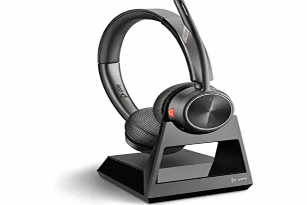 POLY 7220 Office Kopfh?rer - Kabellos - Kopfband - B?ro/Callcenter - Schwarz (213020-02)