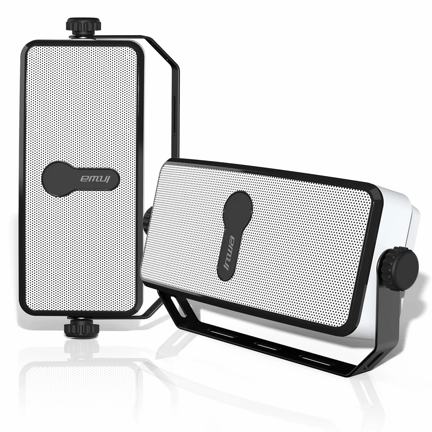 Inwa Cassa Bluetooth Esterno a Parete IPX5 17x7cm 20W Sync Speaker 2 Pezzi