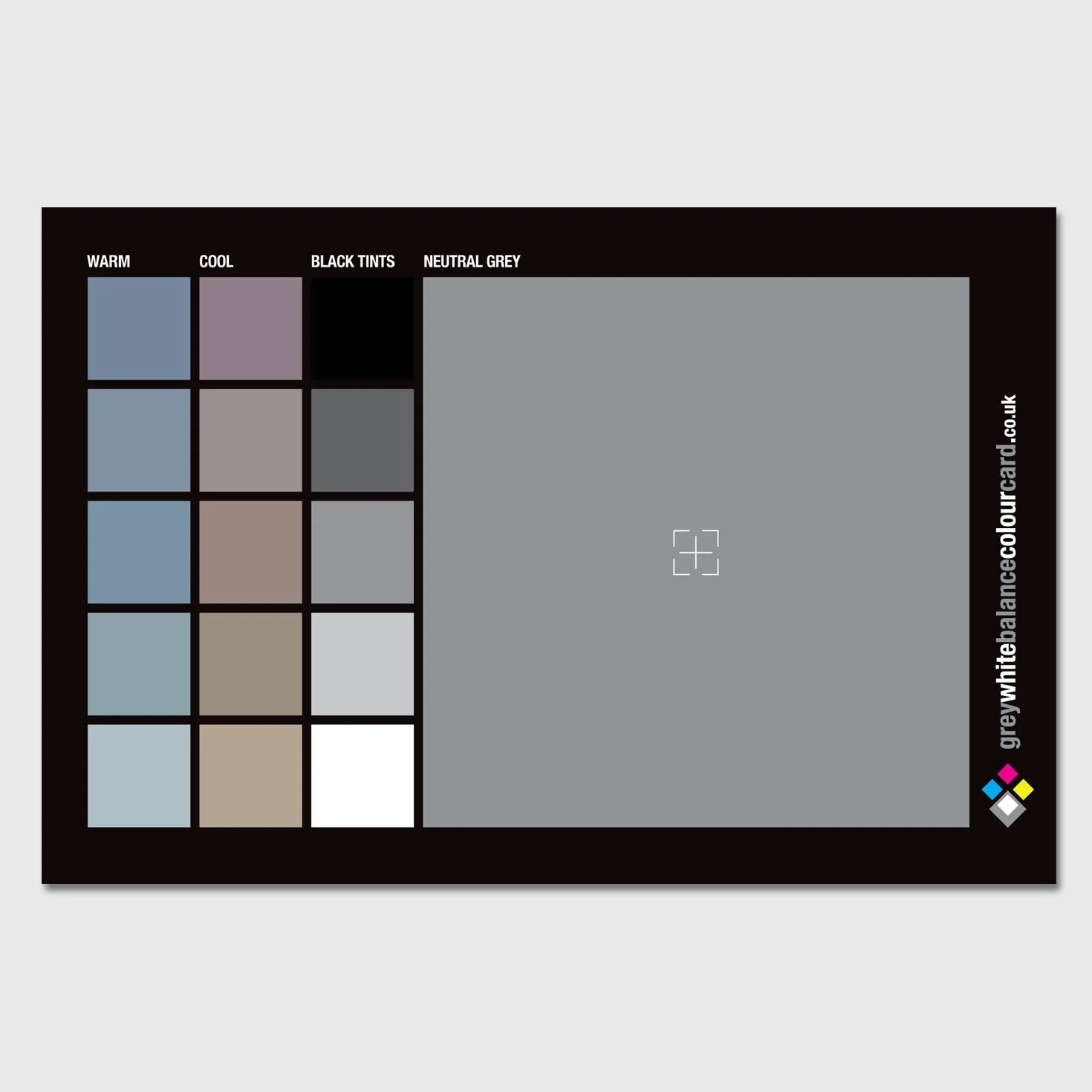 The Grey and White Balance Colour Temperature card