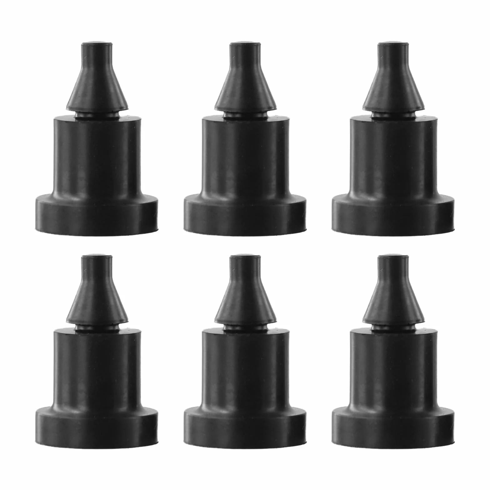 Kit tampone di arresto compatibile con BR200 BR350 BR430 BR450 BR500 BR550 BR600 BR700 ammortizzatori industriali 4282 791 5902 (6 pezzi)