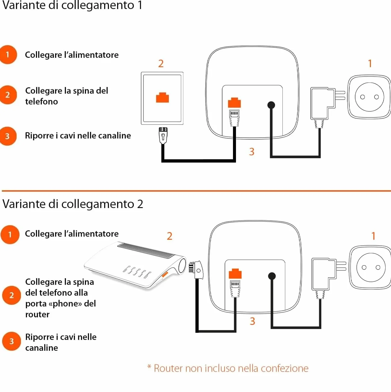 Gigaset C575A Trio - Cordless Trio con segreteria telefonica - possibilità di passare la chiamata da un portatile all'altro, Nero [Versione Italiana]