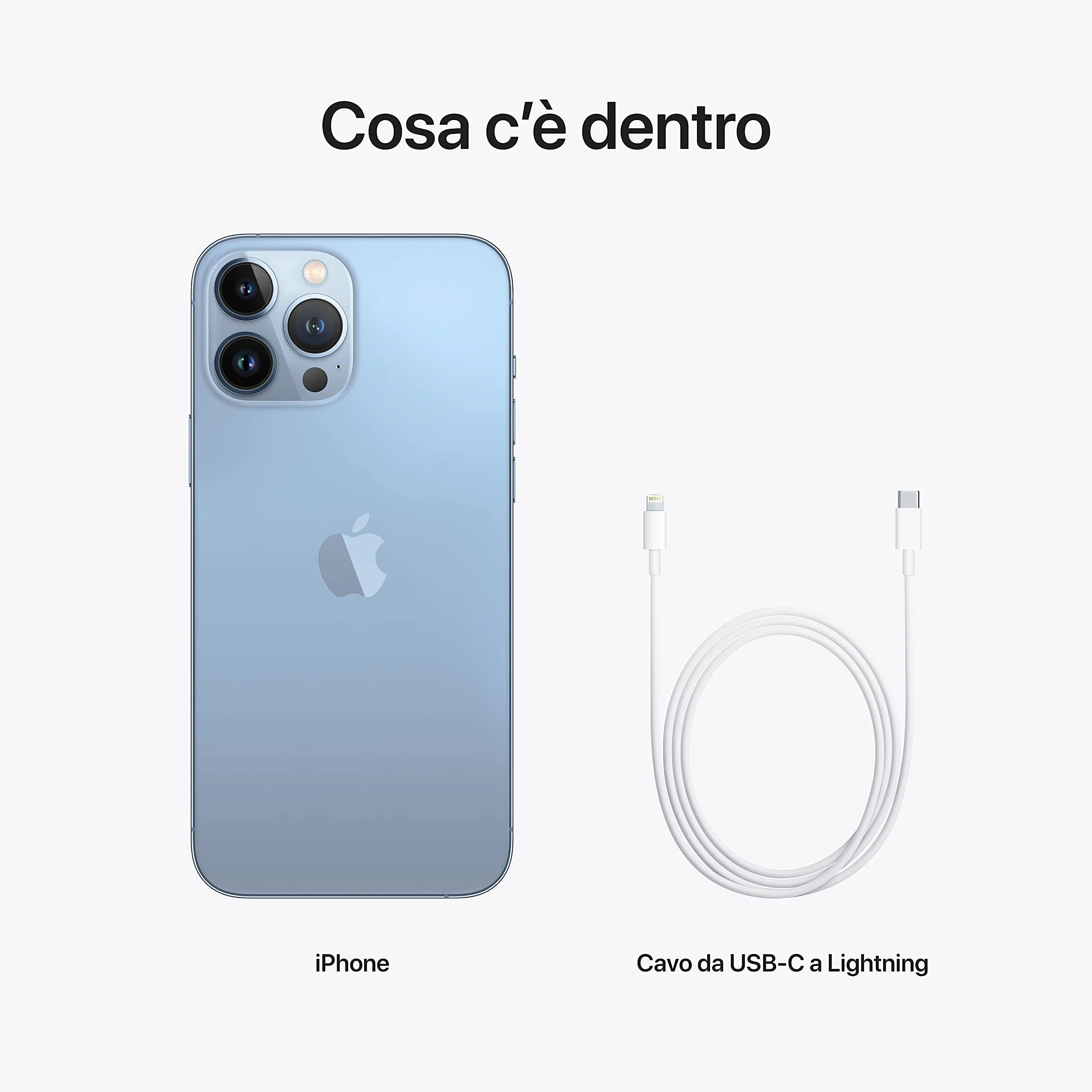Apple iPhone 13 Pro Max 512GB - Azzurro Sierra (Ricondizionato)