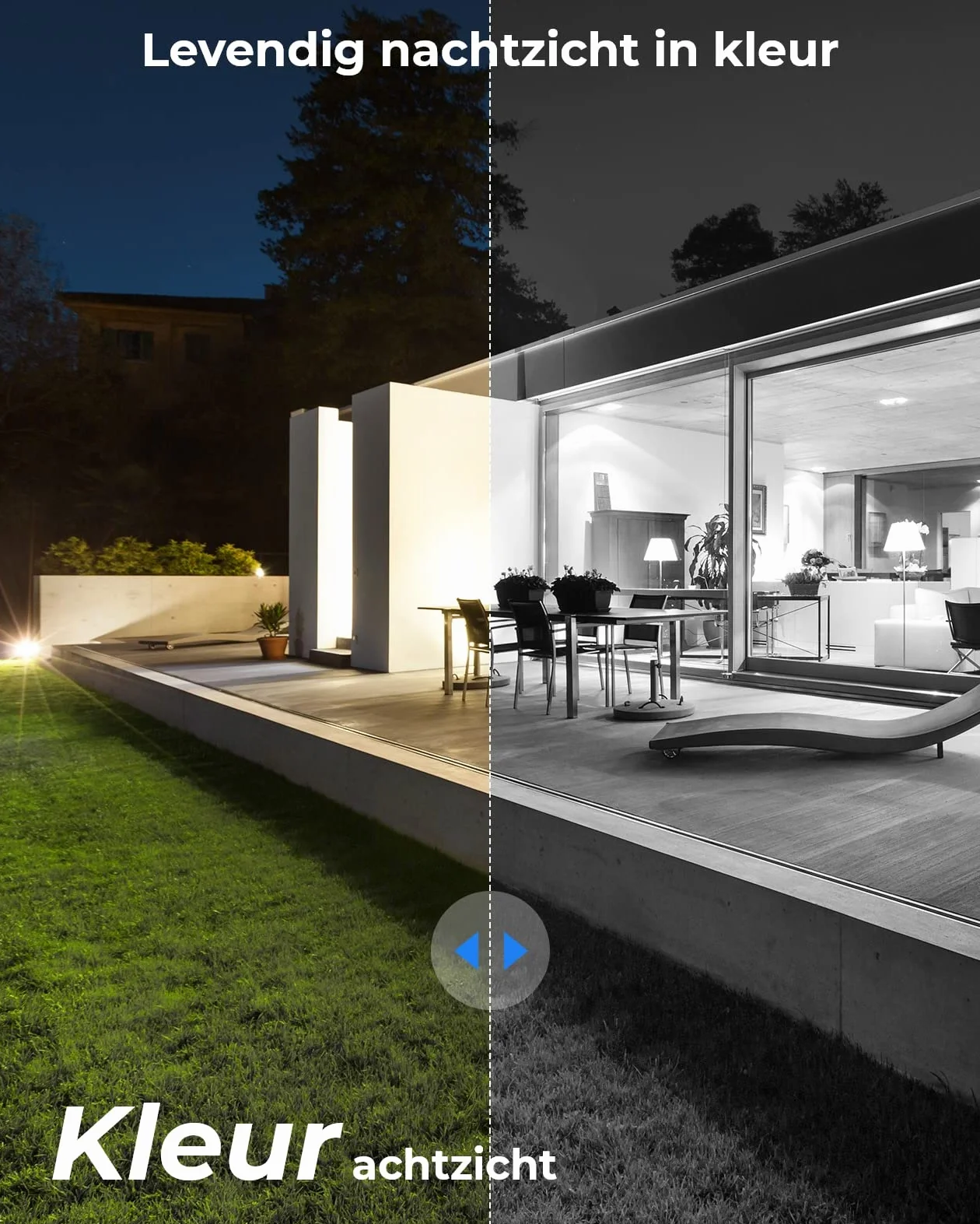 Reolink 5MP PTZ Telecamera Wi-Fi Esterno con Wifi 2,4/5 GHz, Visione Notturna a Colori, Crociera Automatica & Tracciamento, Rilevazione Umana, Audio Bidirezionale, Cloud, E1 Outdoor (Ricondizionato)