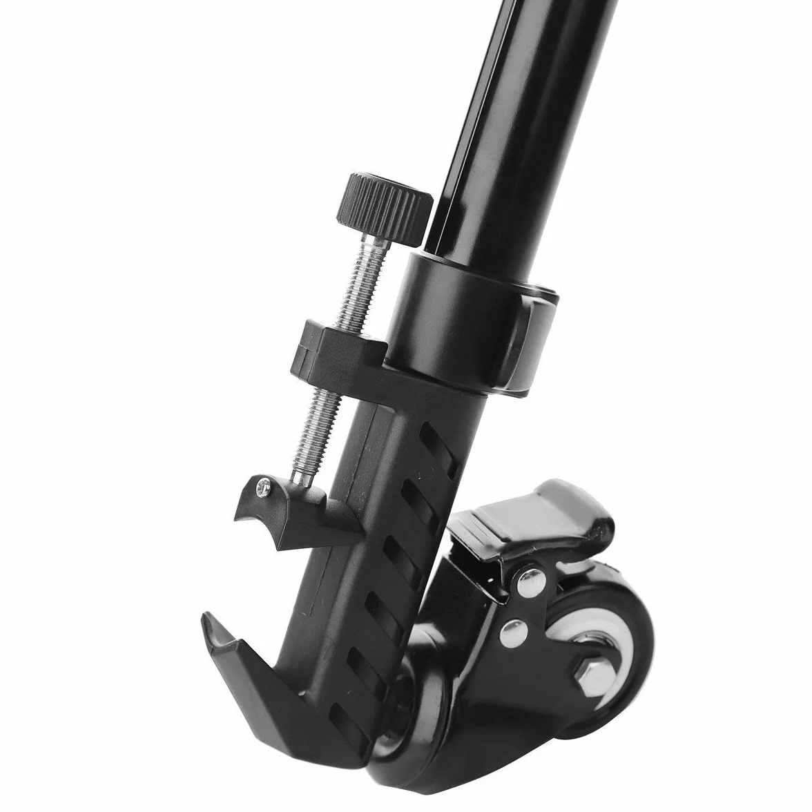 Photography Professional - Treppiede universale pieghevole con ruote in gomma e supporti regolabili per fotocamere Canon, Nikon, Sony, DSLR, videocamere, video illuminazione, portata massima 20kg