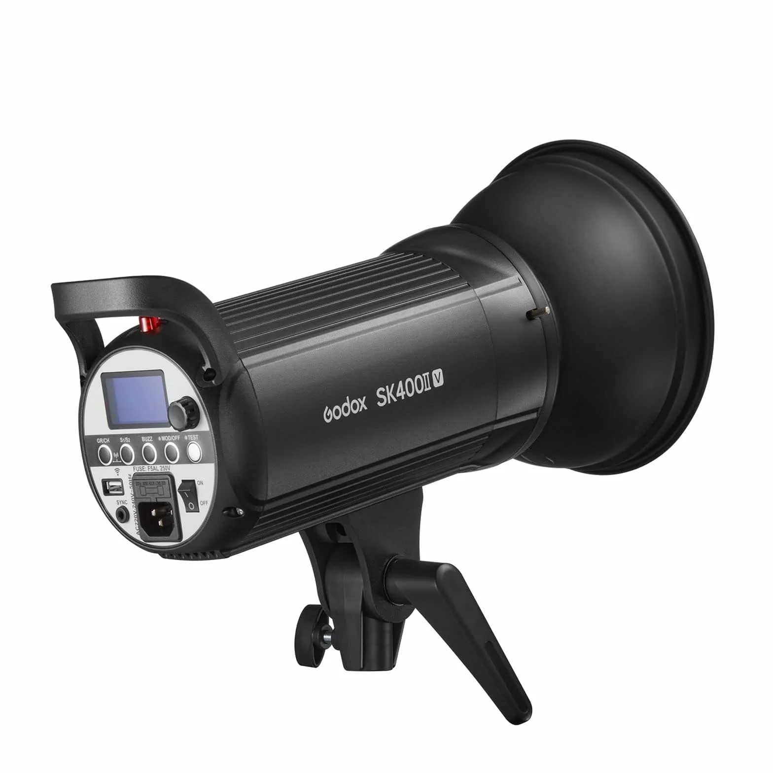 GODOX SK400IIV Flash da Studio LED 400W con Attacco Bowens, Sistema Wireless 2.4G X GN65 5600±200K Lampada pilota LED Luce Video Kit SK400II-V, GODOX SK400II V per Fotografia in Studio