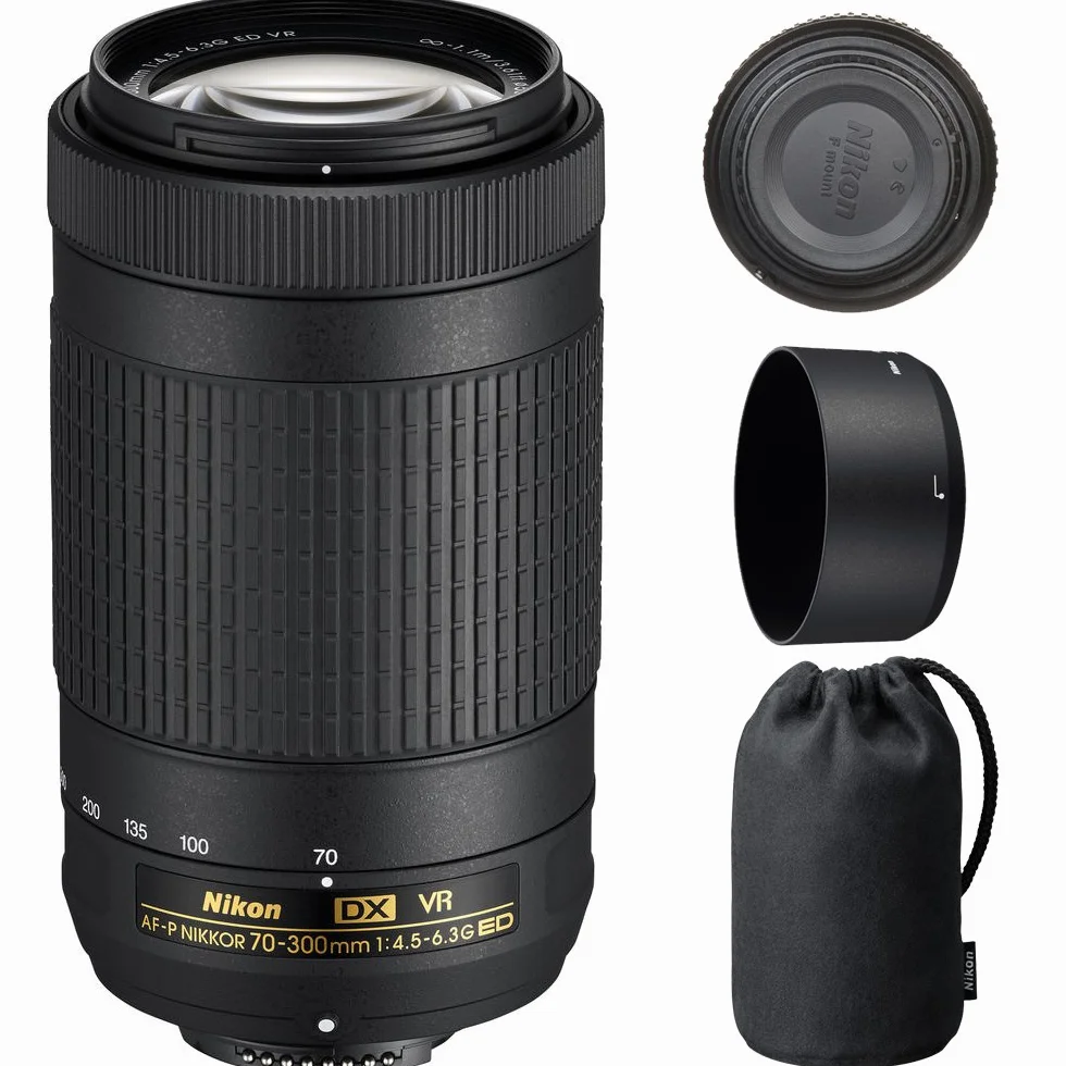 Nikon AF-P DX Nikkor 70-300mm f/4.5-6.3 G ED VR 20062B Ricondizionato
