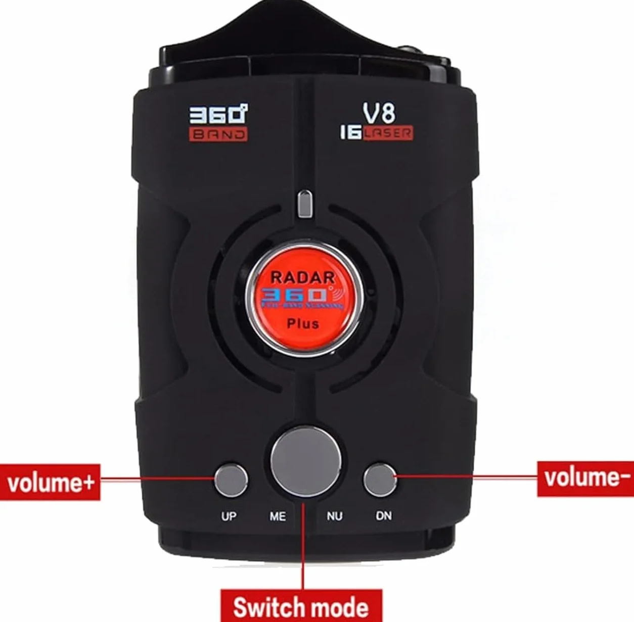 Rilevatori Autovelox, Rilevatore Radar Per Auto, Rilevatore Laser/radar, Portata Estrema, Avvisi Vocali, Avvisi Autovelox Semaforo Rosso, Display OLED, Sistema Di Avviso Velocità Veicolo Tempo Reale