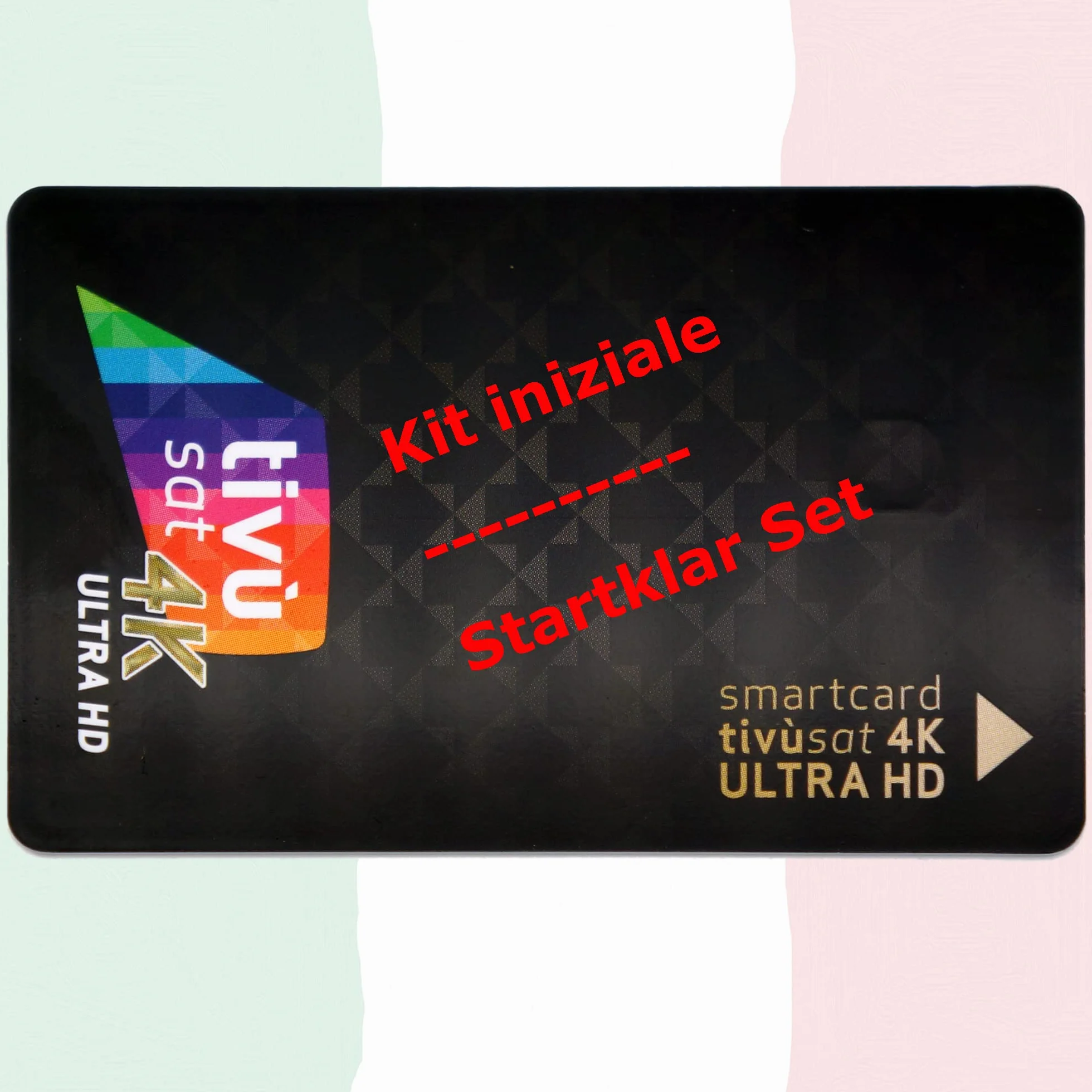 TiVuSat DIGIQuest - Scheda UHD nera 4K UHD e EasyMouse 4K Ultra HD SmartCam di DIGIQuest - Modulo UHD CI+ nero incluso, TiVuSat 4K UHD, canali Italiani HD/4K via satellite Eutelsat HotBird 13,0° est