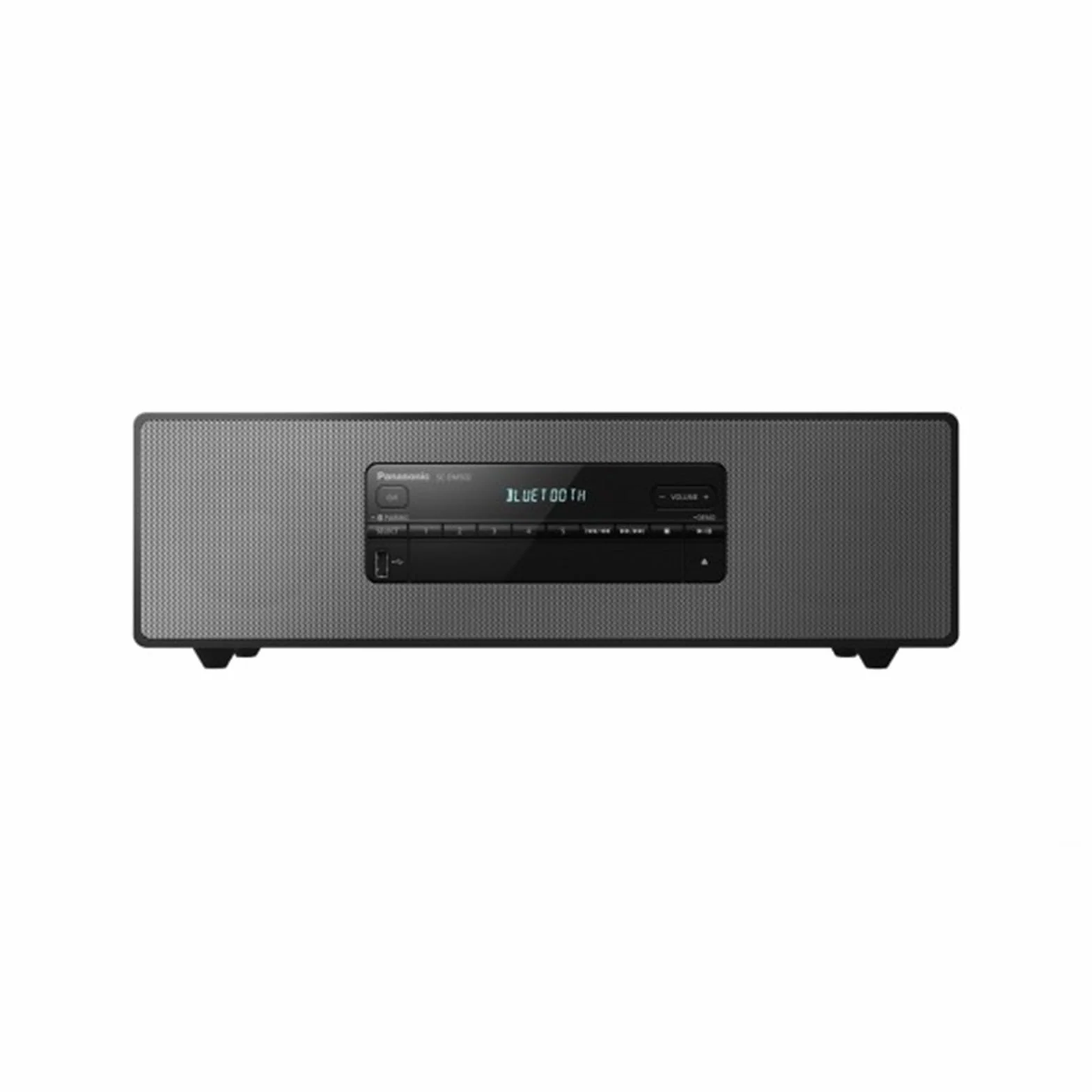 Panasonic SC-DM502E-K Sistema Micro Hi-Fi 40W Radio FM DAB/DAB+ Lettore CD USB Bluetooth Aux MP3 Legno Rame Nero