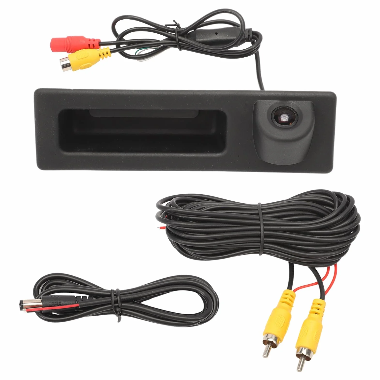 1280x720p Telecamera posteriore HD per Serie 5 F10 F11 F25 F30 X1/X3/X5/X6 Serie 4 F32 2010 320Li/530i/328i/535i 2012 Set completo di telecamera (incluso interruttore portellone)