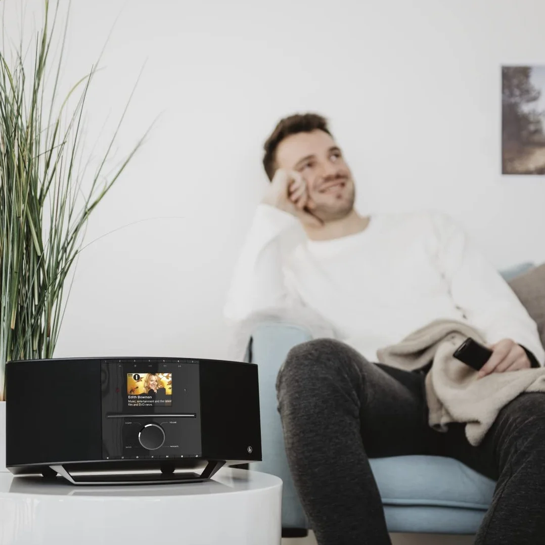 Hama Digital Radio DIR3510SCBTX DAB+ Internet Radio CD Bluetooth Nero