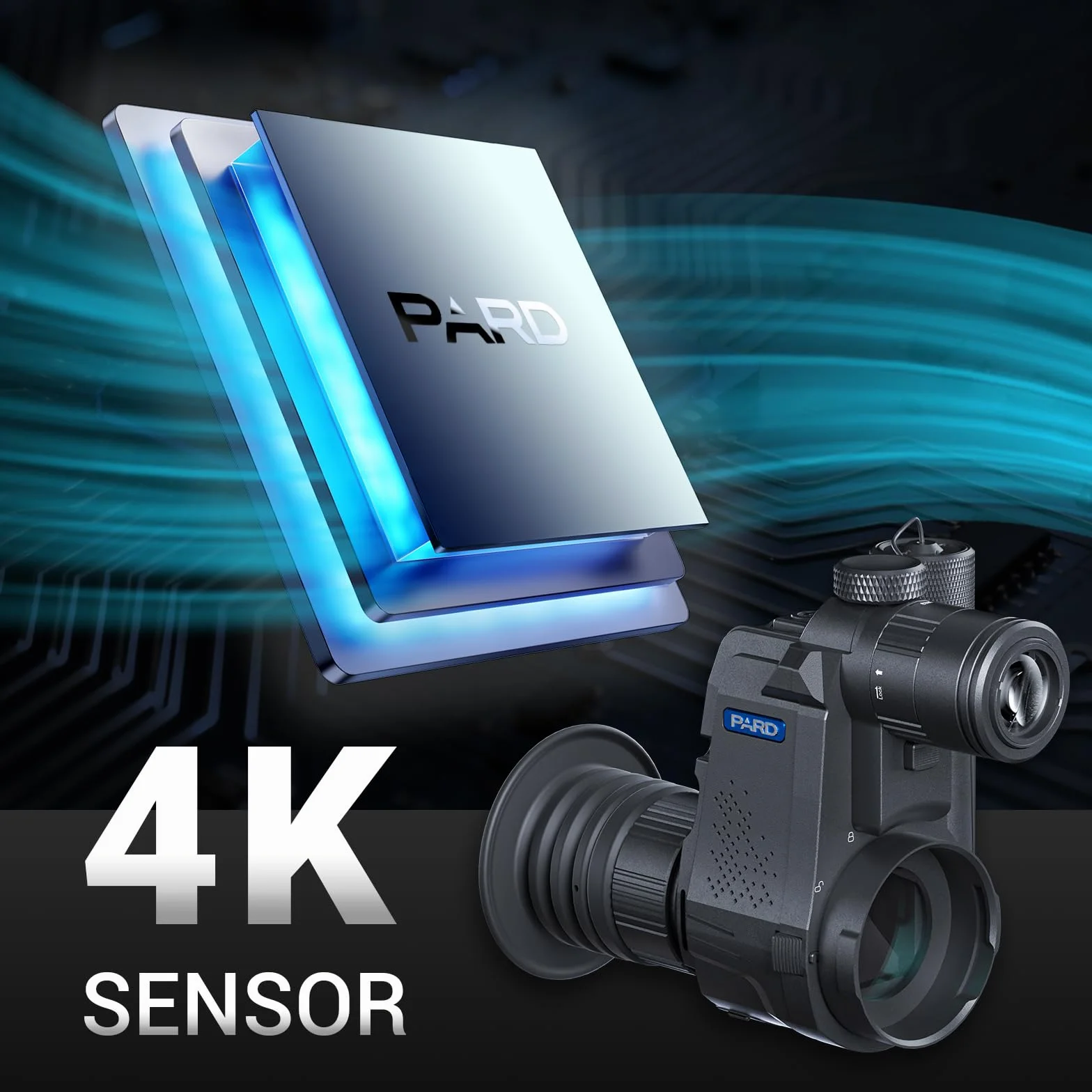 PARD Night Vision, Night Vision 100% Darkness, Monocoli a infrarossi da viaggio per caccia e sorveglianza, registrazione di immagini e riproduzione video, IR 850nm 940nm, NV007S