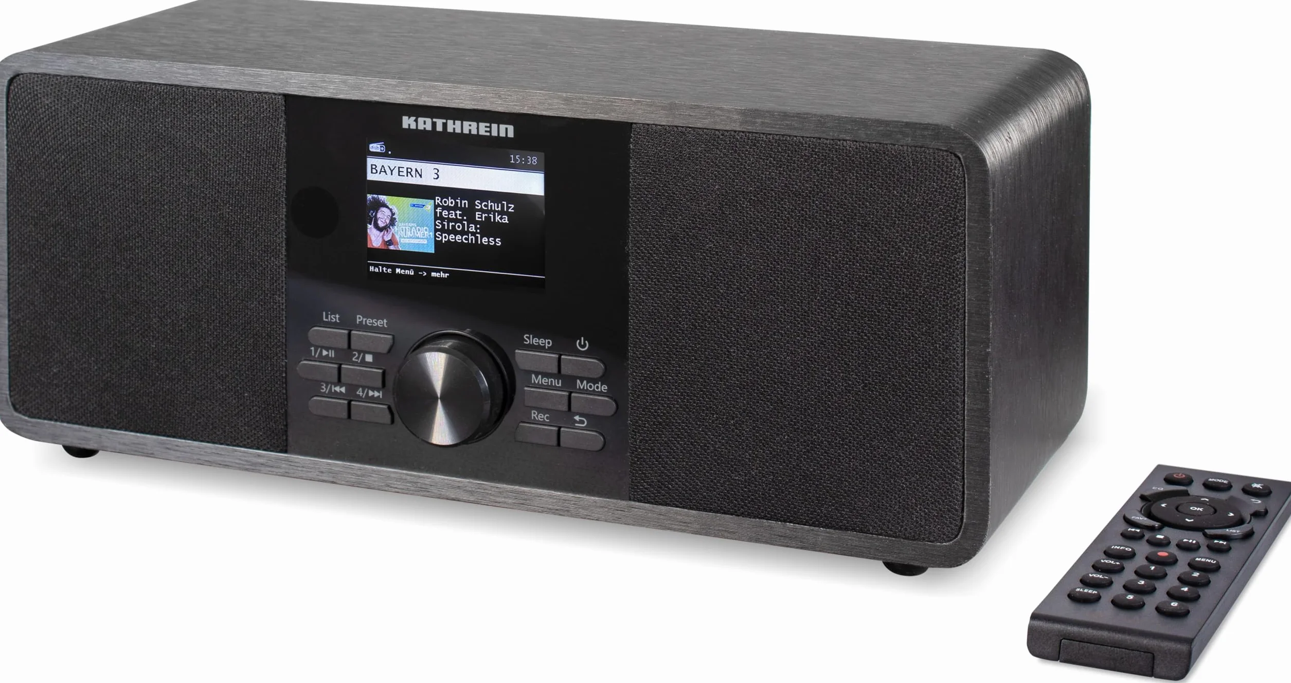 KATHREIN DAB+ link S12 Radio DAB+ Internet Stereo 2×15 W Bluetooth Nero